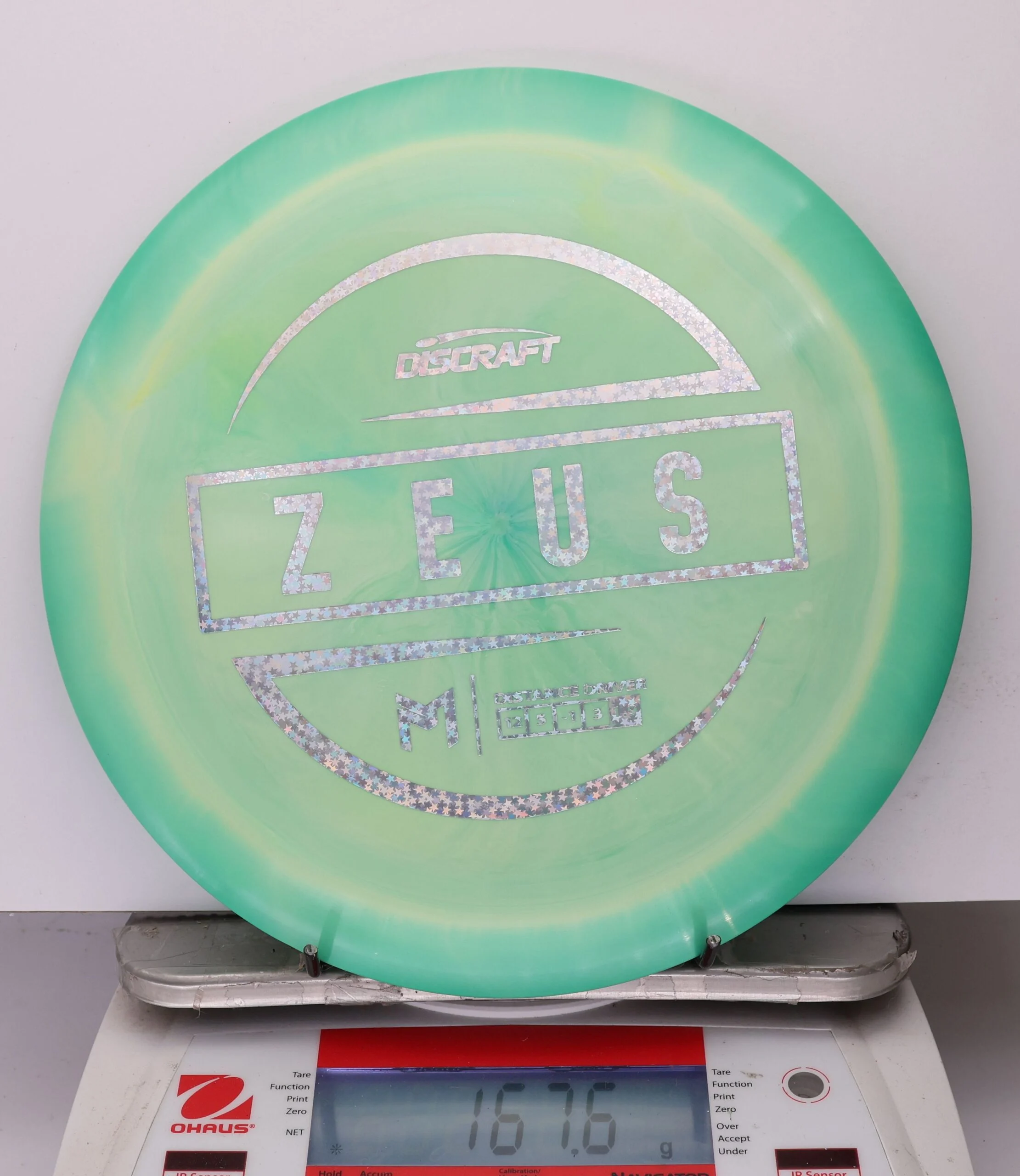 1030207 ESP Zeus, Paul McBeth - #448 AquaTeal, 168