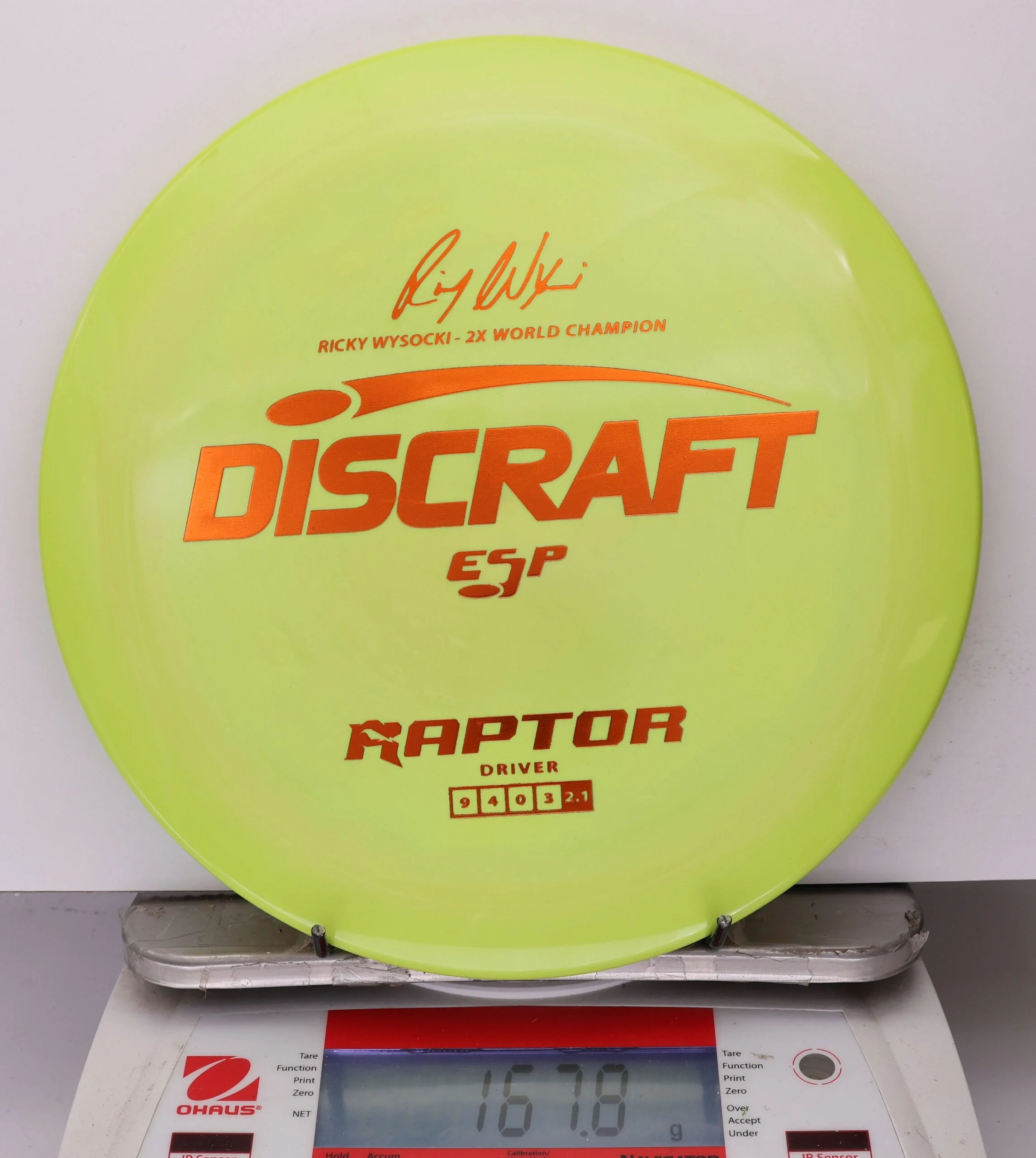 1030372 ESP Raptor, Ricky Wysocki 2X - #446 Yellow, 168