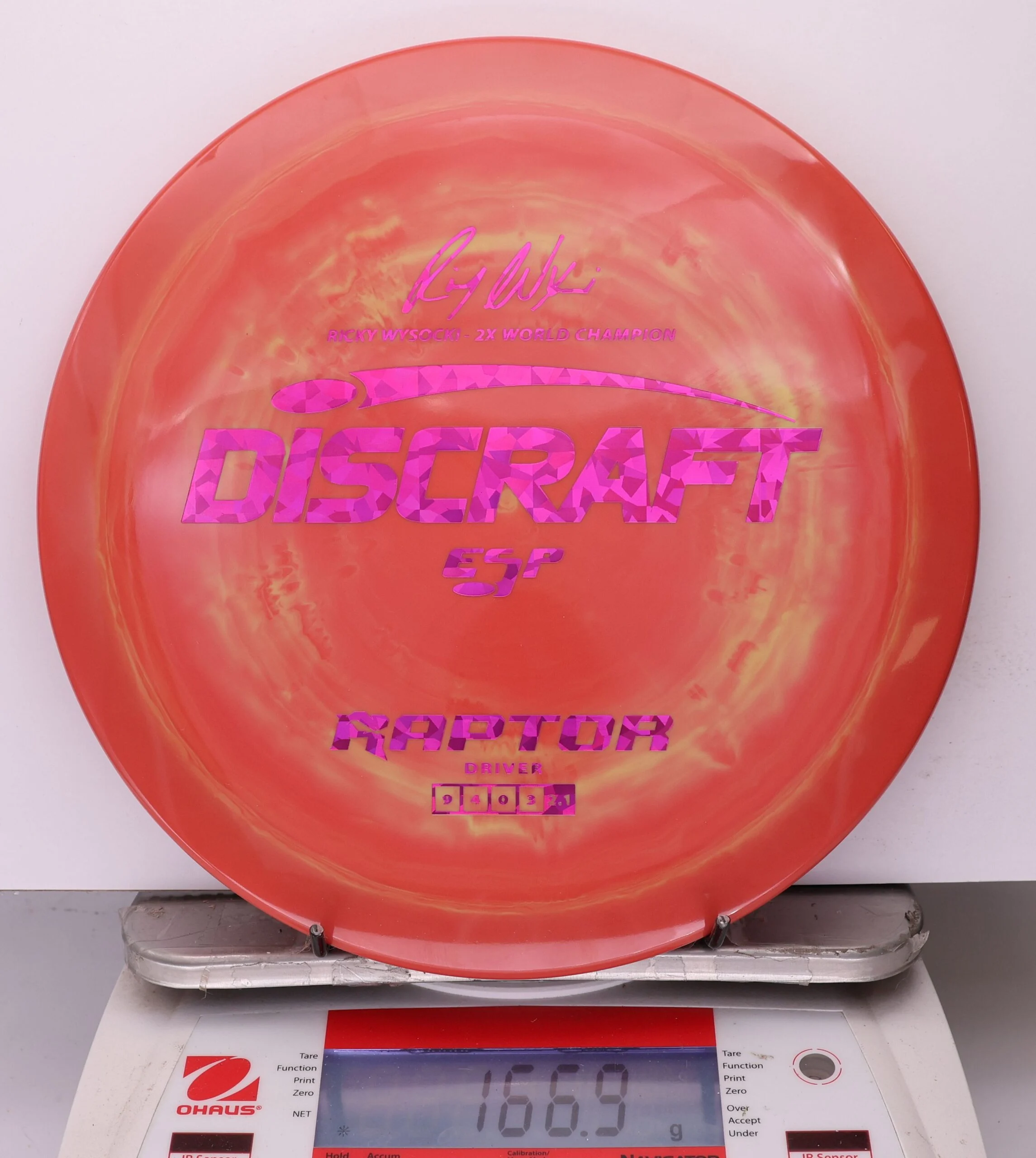 1030375 ESP Raptor, Ricky Wysocki 2X - #449 RedYellow, 167