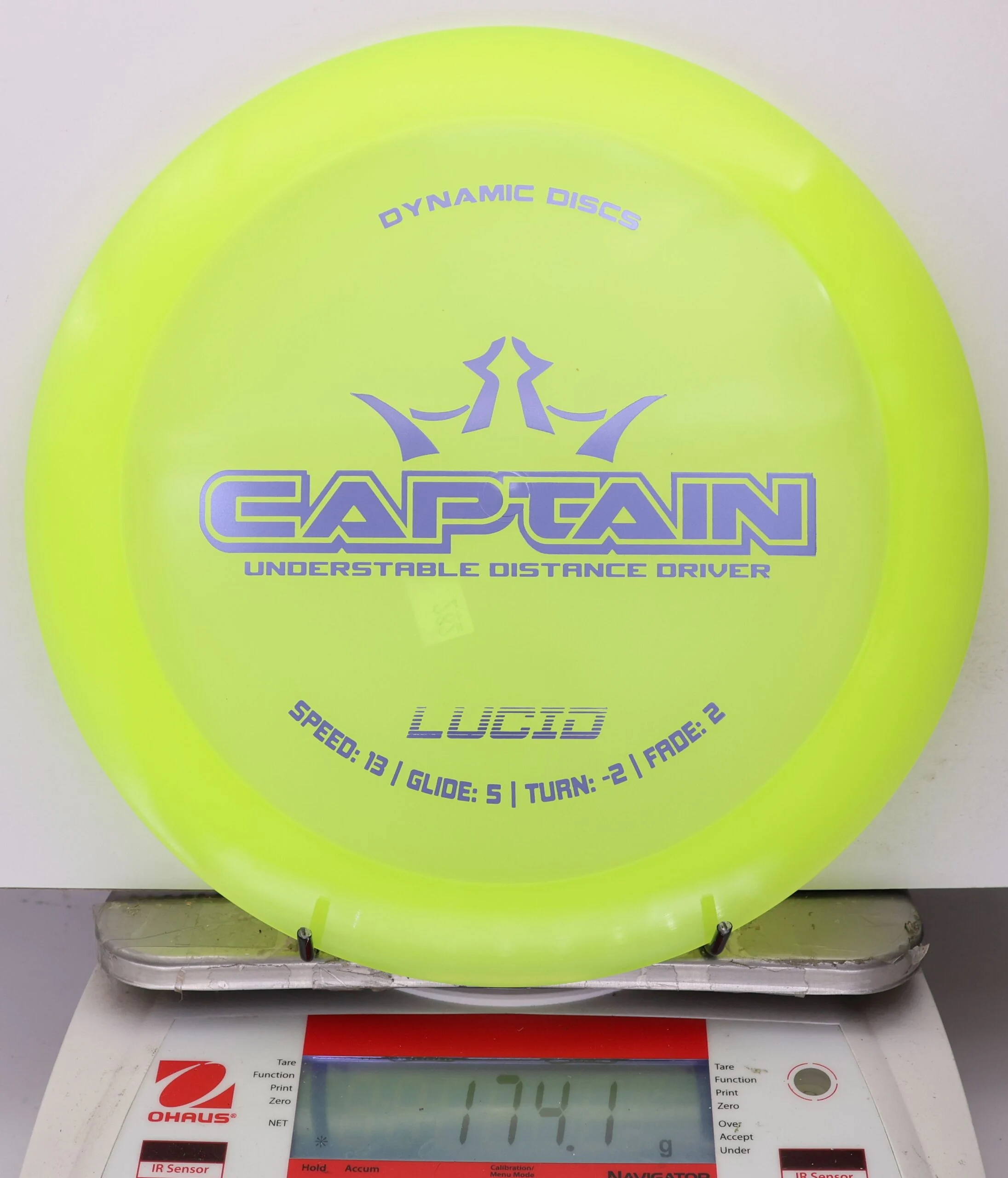 1031058 Lucid Captain - #282 Yellow, 174