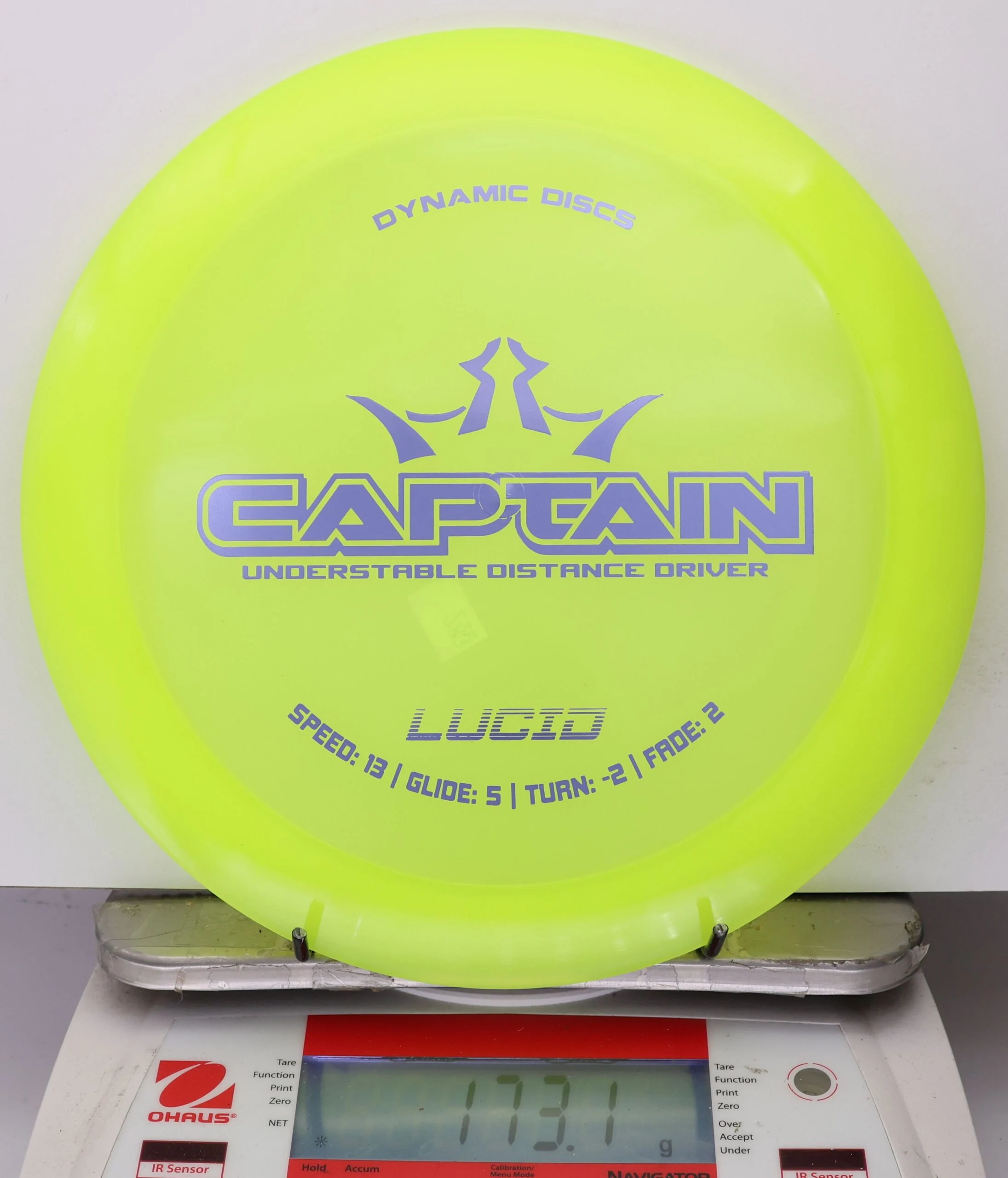 1031059 Lucid Captain - #283 Yellow, 173