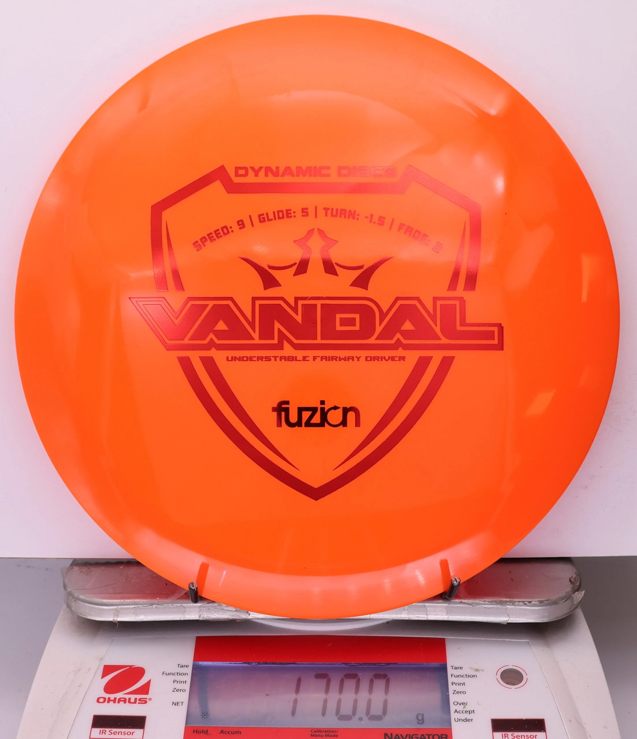 1031229 Fuzion Vandal - #286 Orange, 170