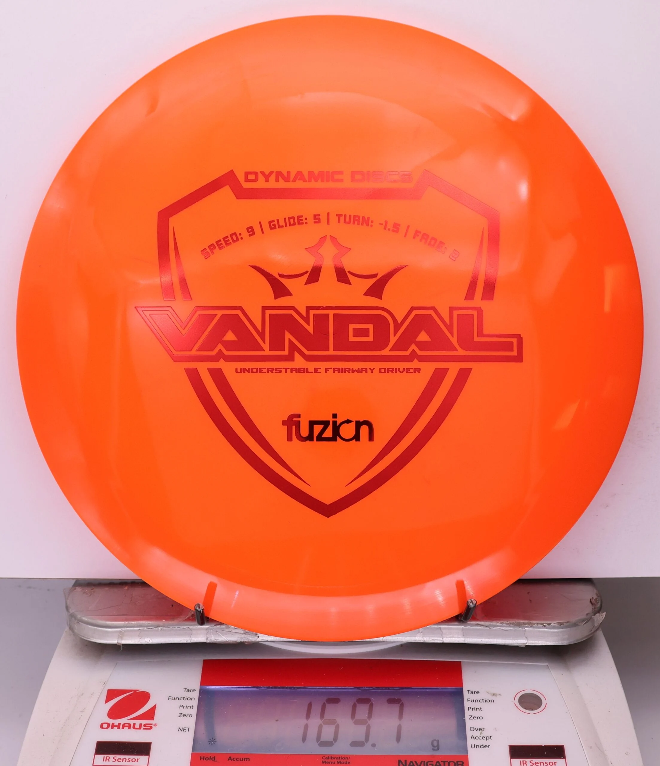 1031230 Fuzion Vandal - #287 Orange, 170