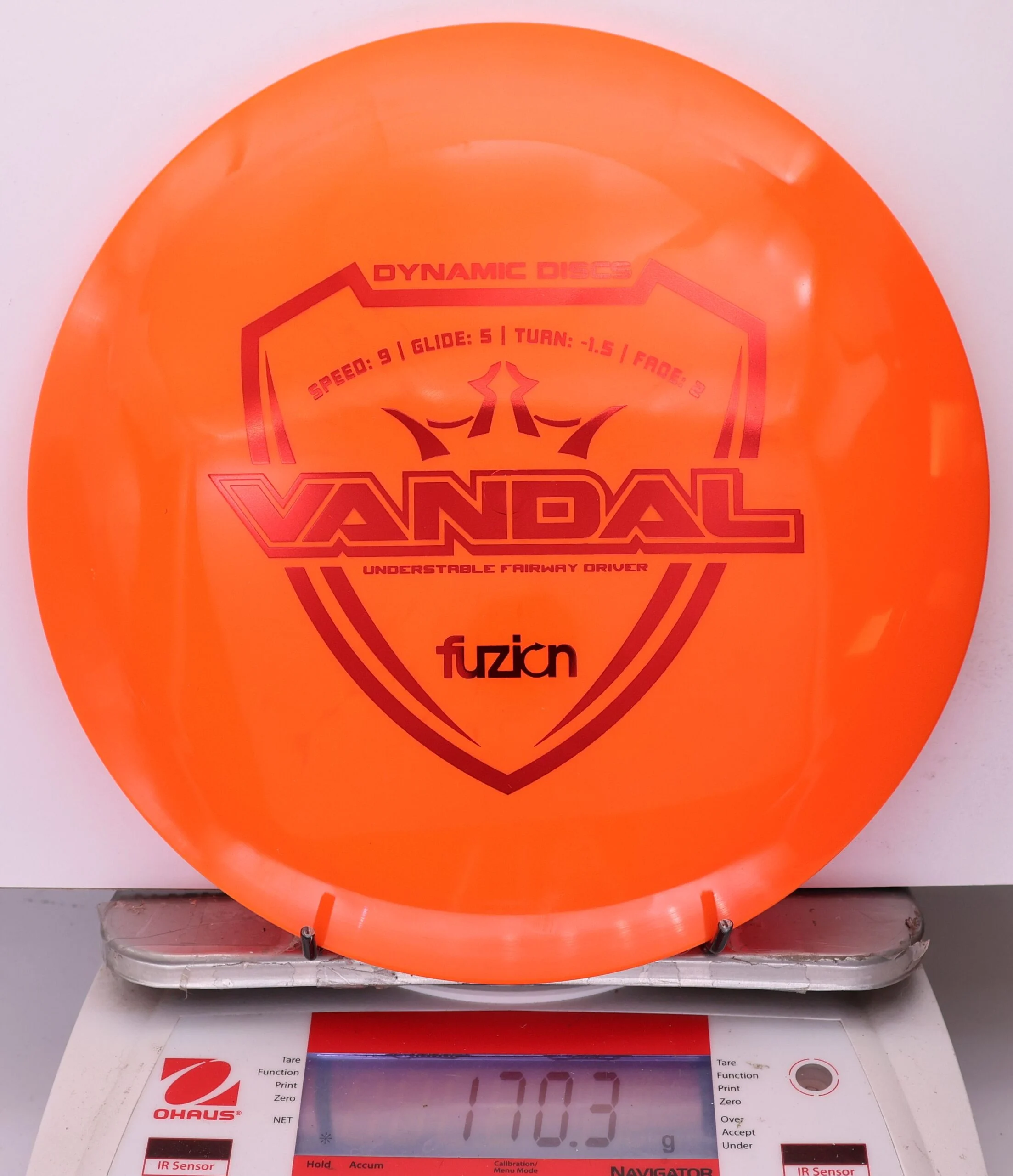 1031231 Fuzion Vandal - #288 Orange, 170