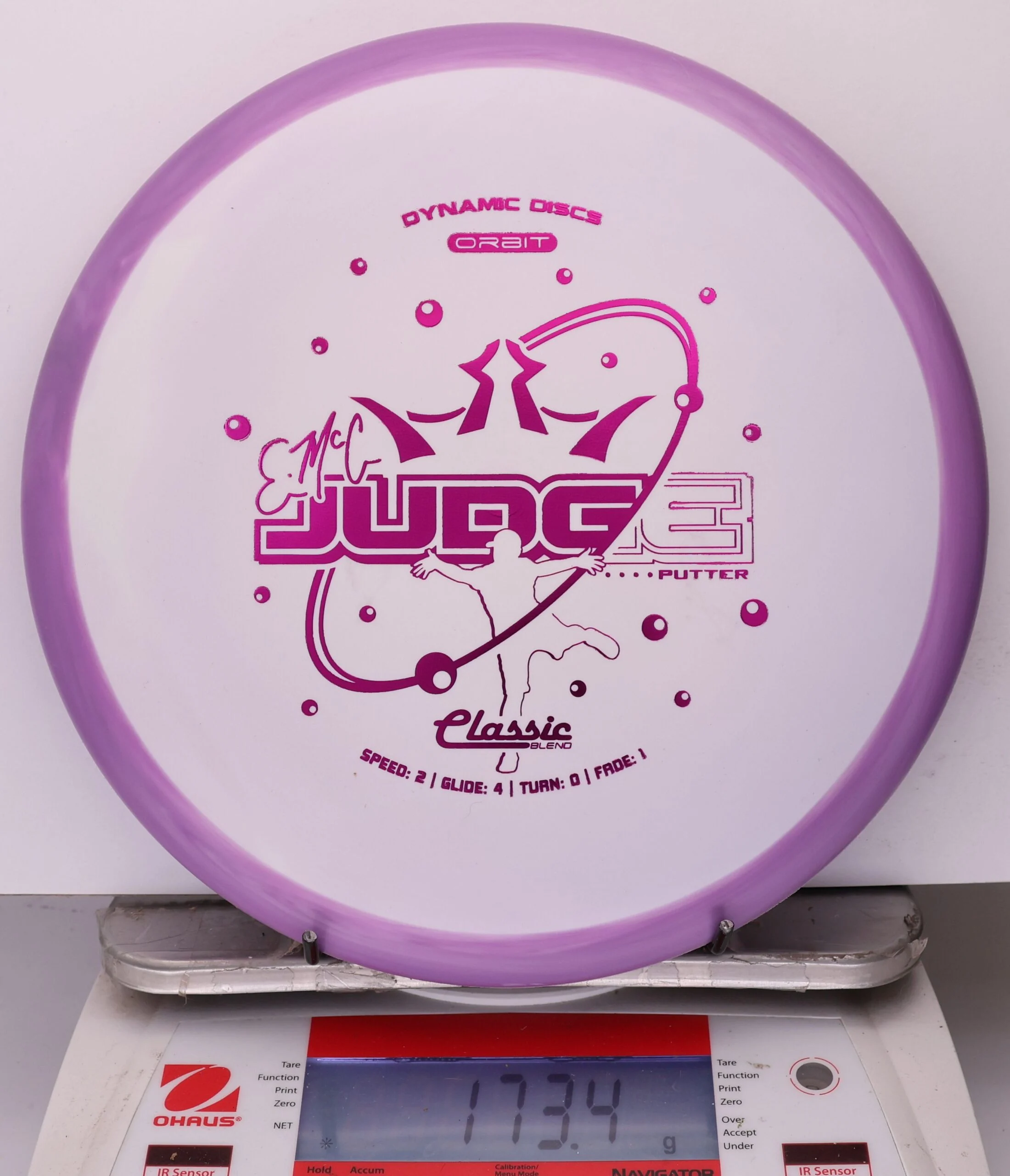 1031542 Classic Blend Orbit EMac Judge - #285 Purple-White, 173