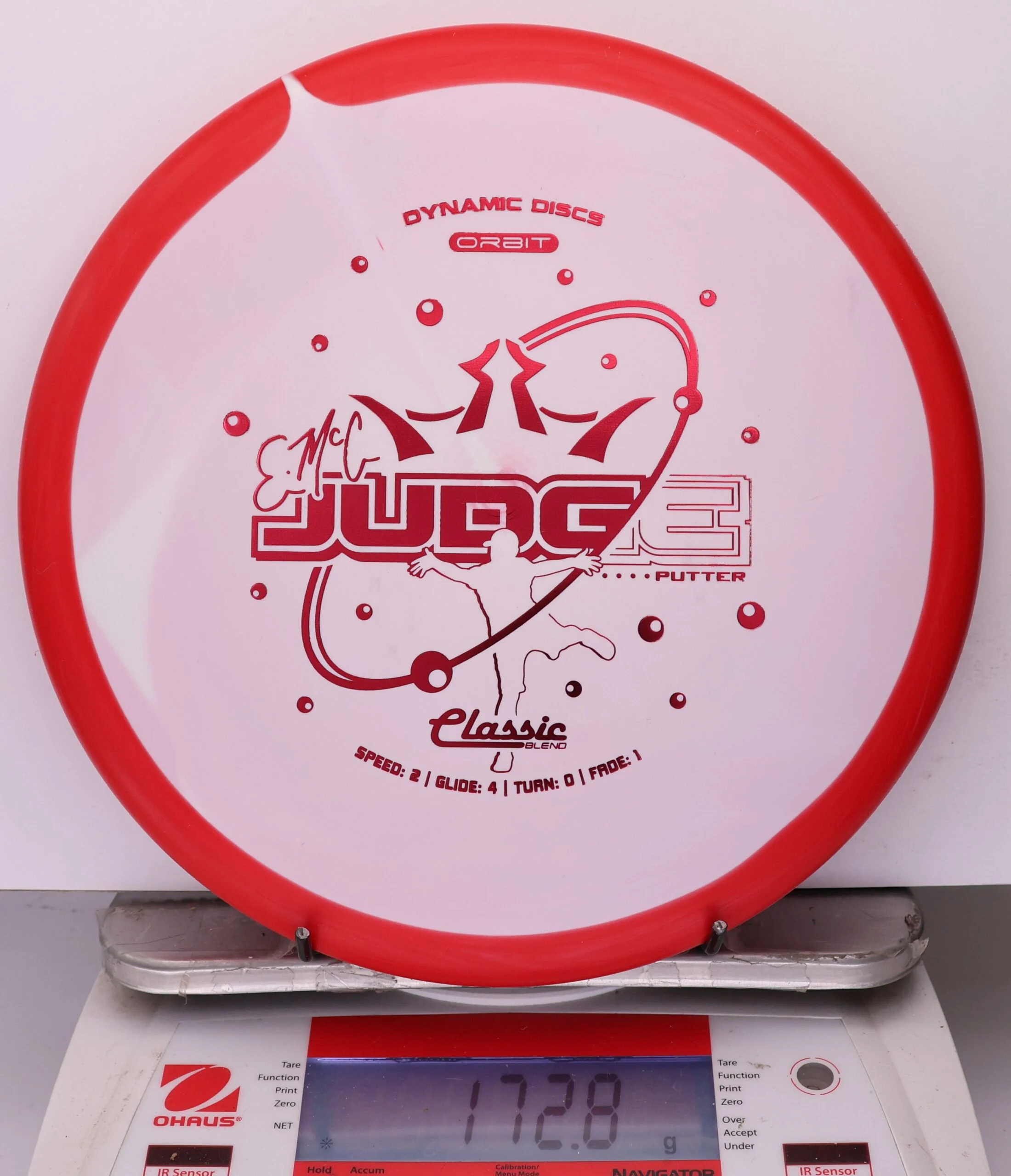 1031543 Classic Blend Orbit EMac Judge - #286 Red-White, 173