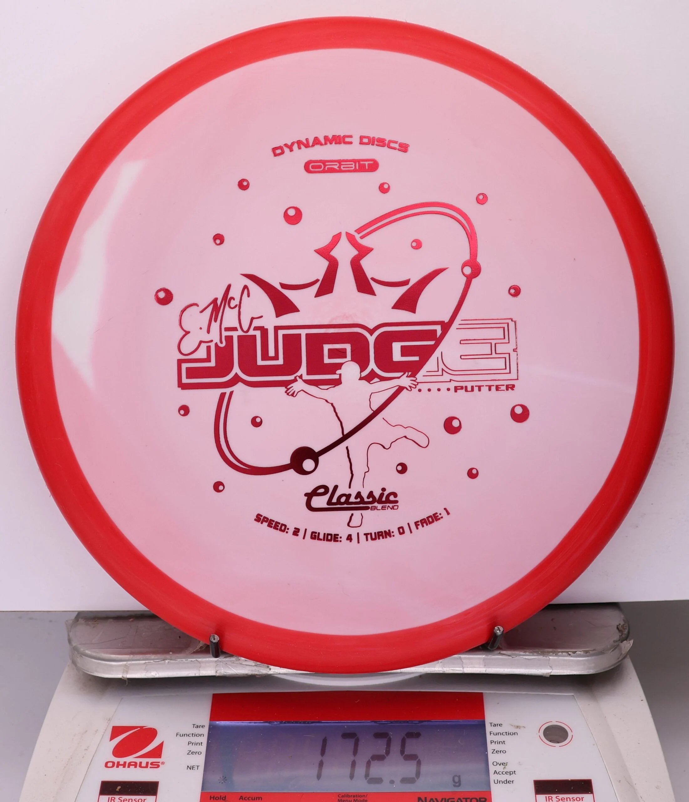 1031545 Classic Blend Orbit EMac Judge - #288 Red-White, 173
