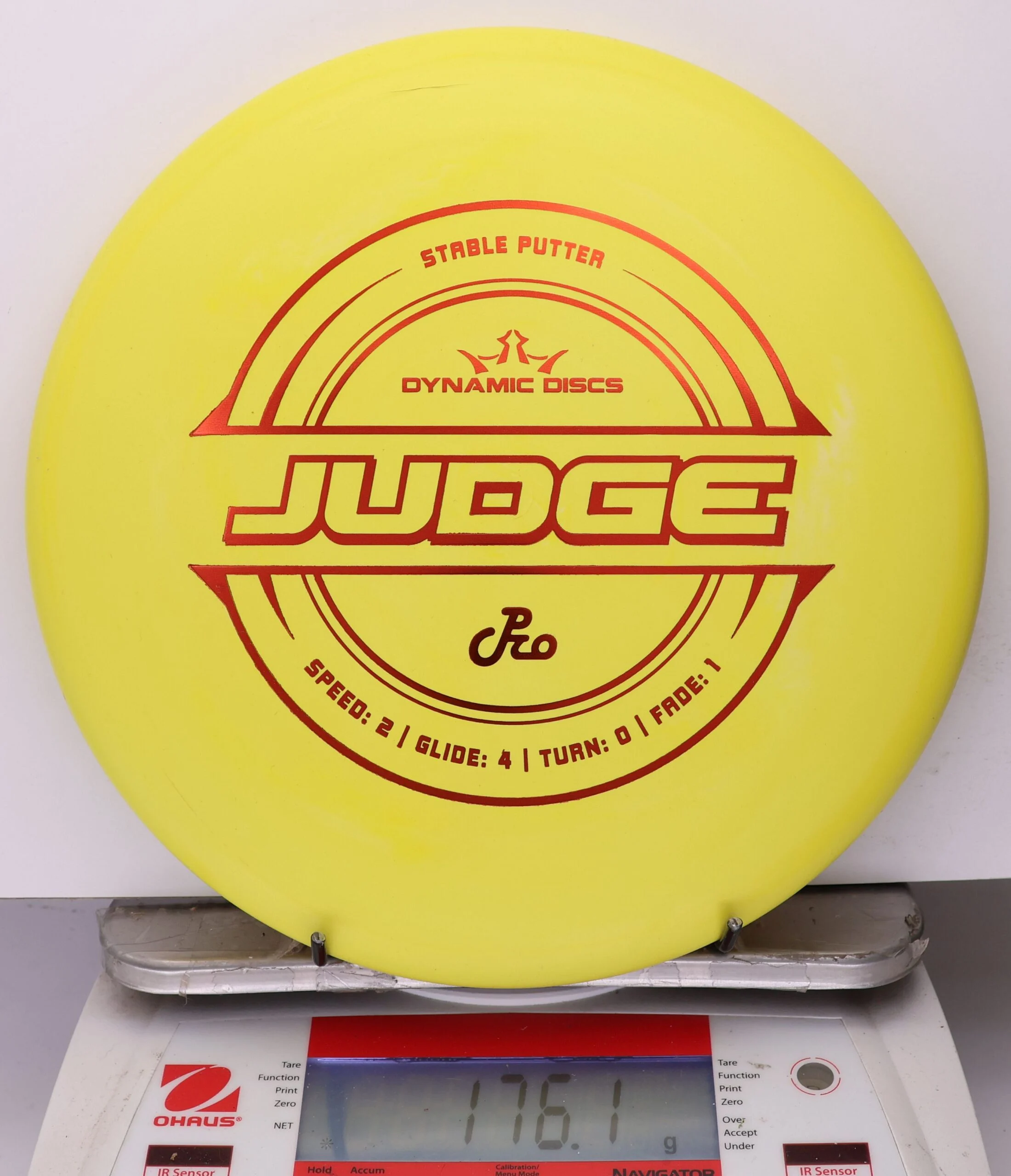 1031635 Classic Pro Judge - #286 Yellow, 176