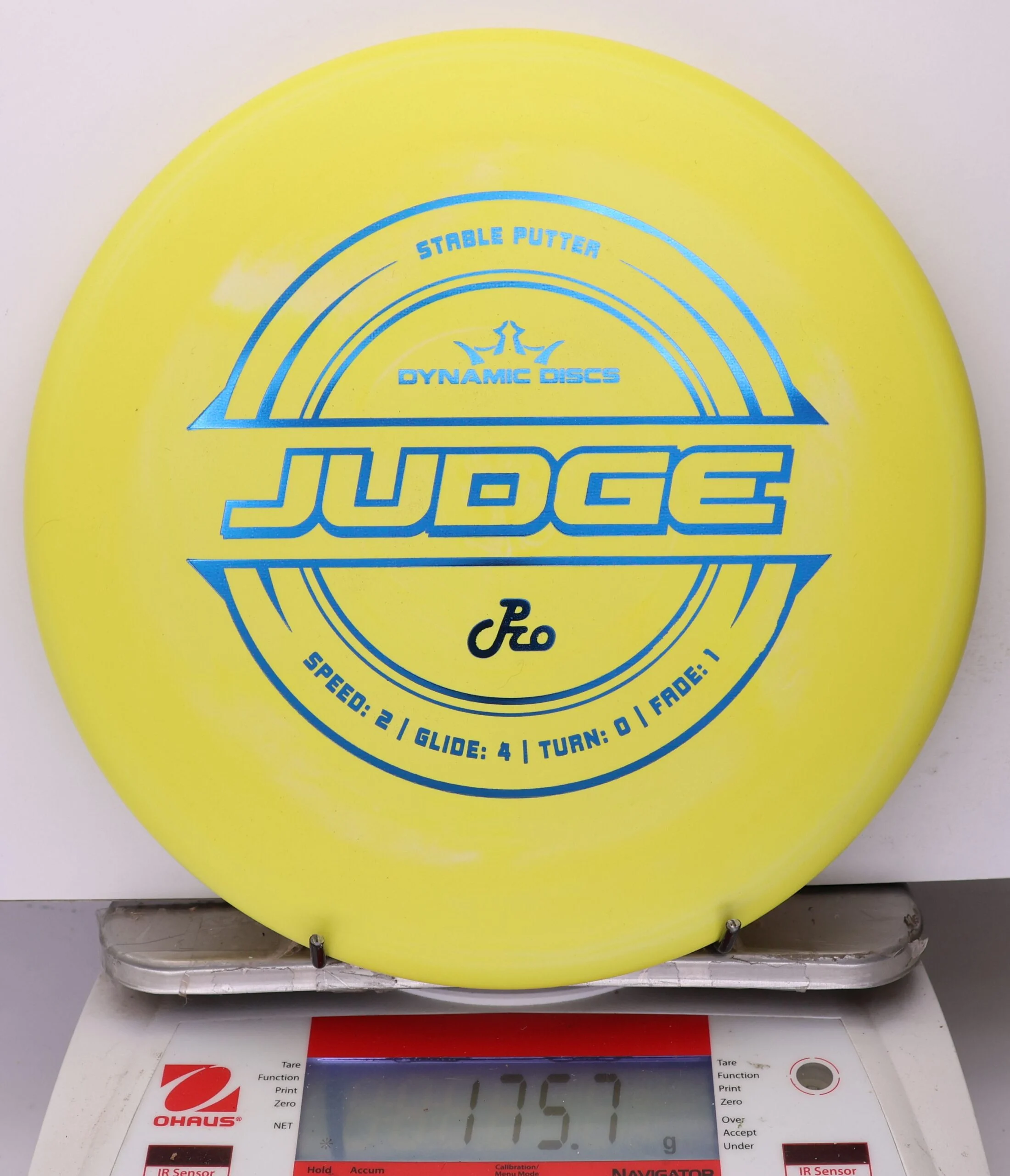 1031636 Classic Pro Judge - #287 Yellow, 176
