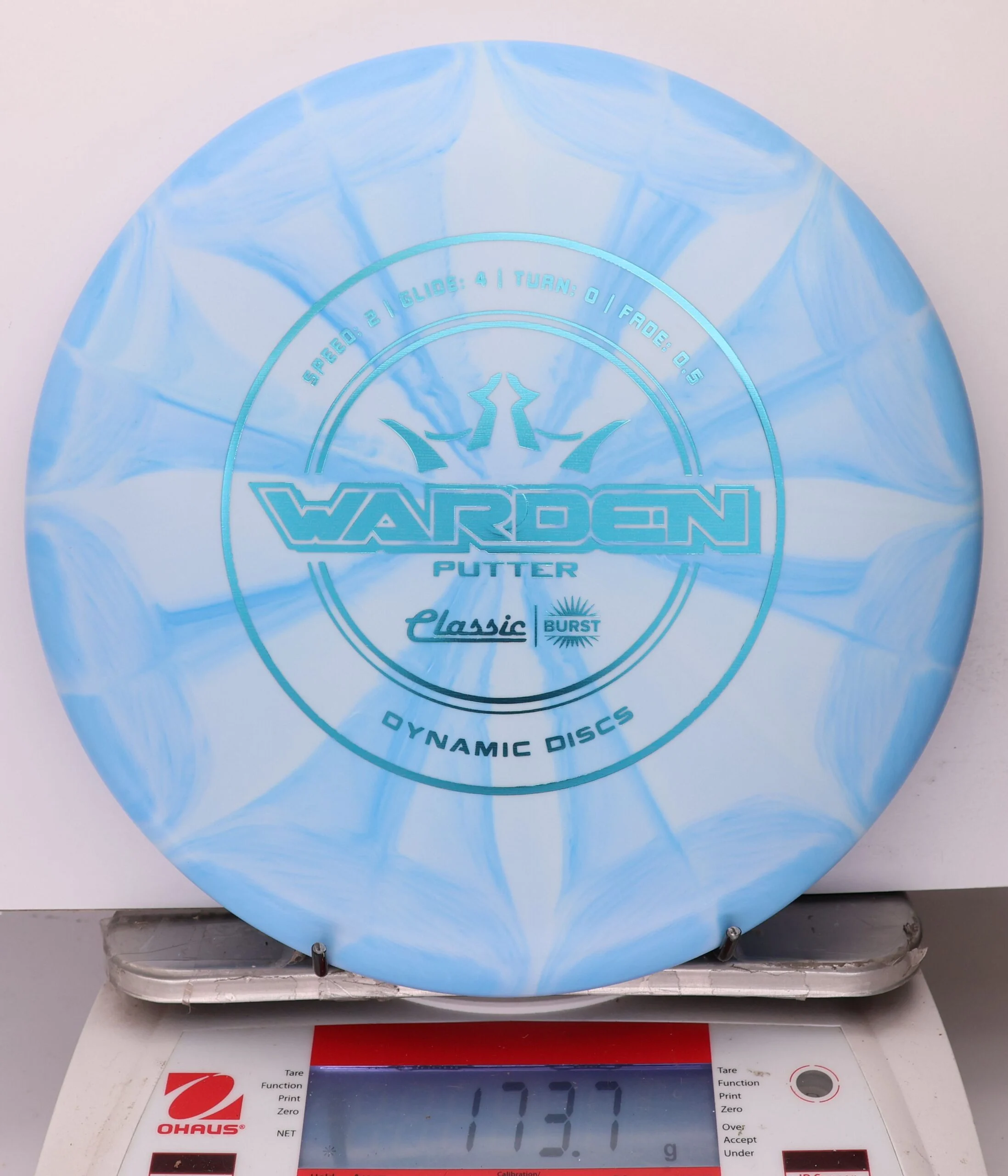 1032090 Classic Burst Warden - #283 Blue-White, 174