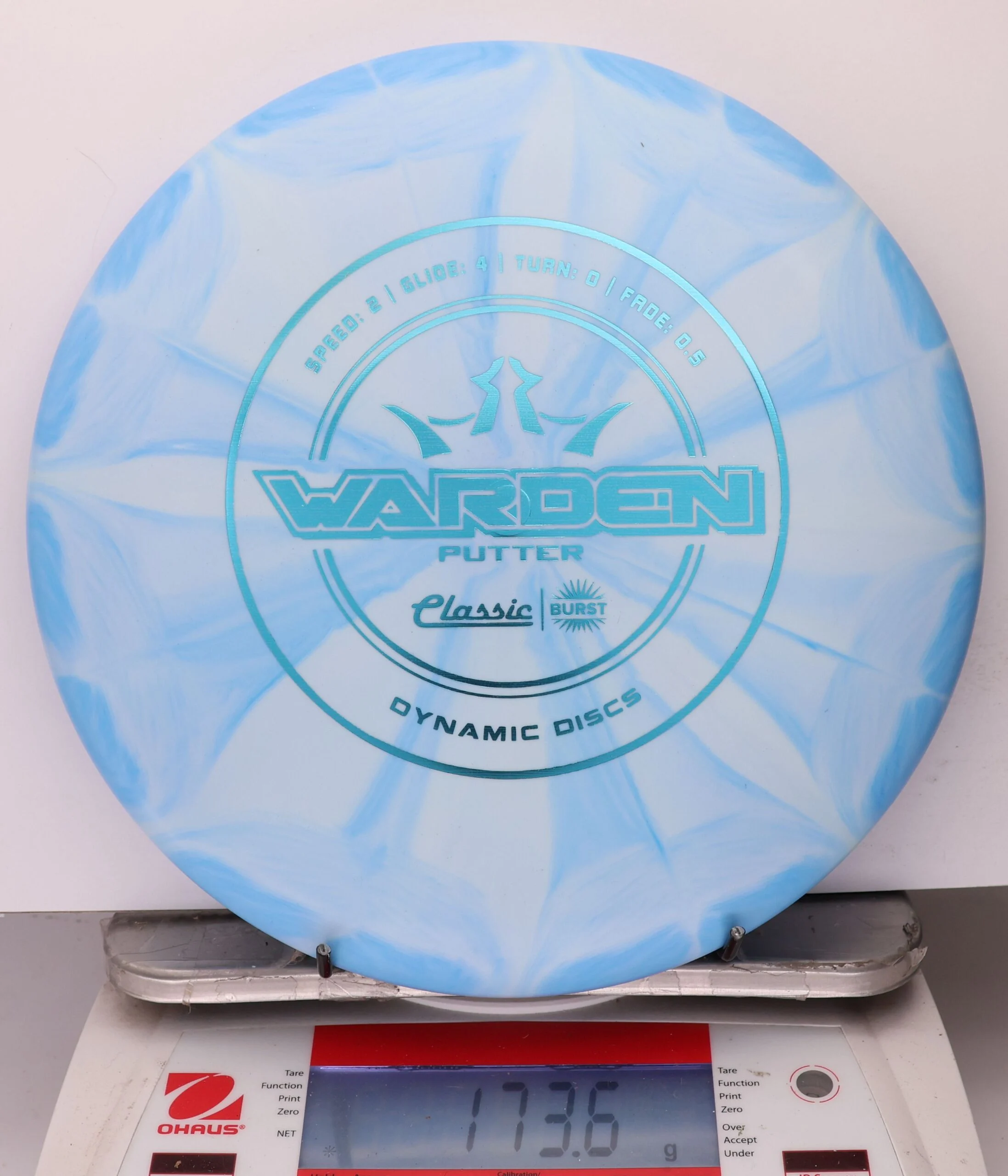 1032101 Classic Burst Warden - #289 Blue-White, 174
