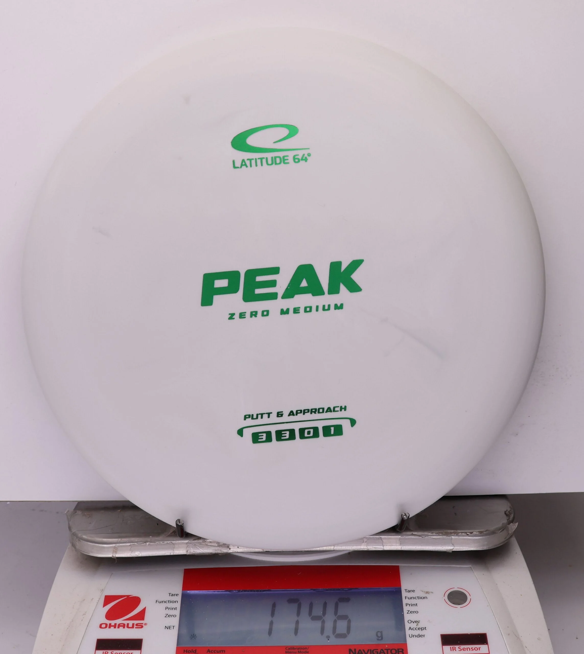 1033397 Zero Medium Peak - #282 White, 175