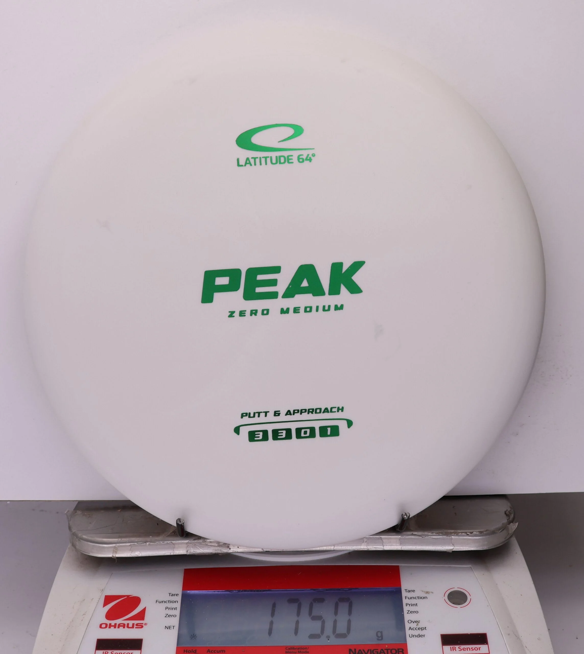 1033398 Zero Medium Peak - #283 White, 175