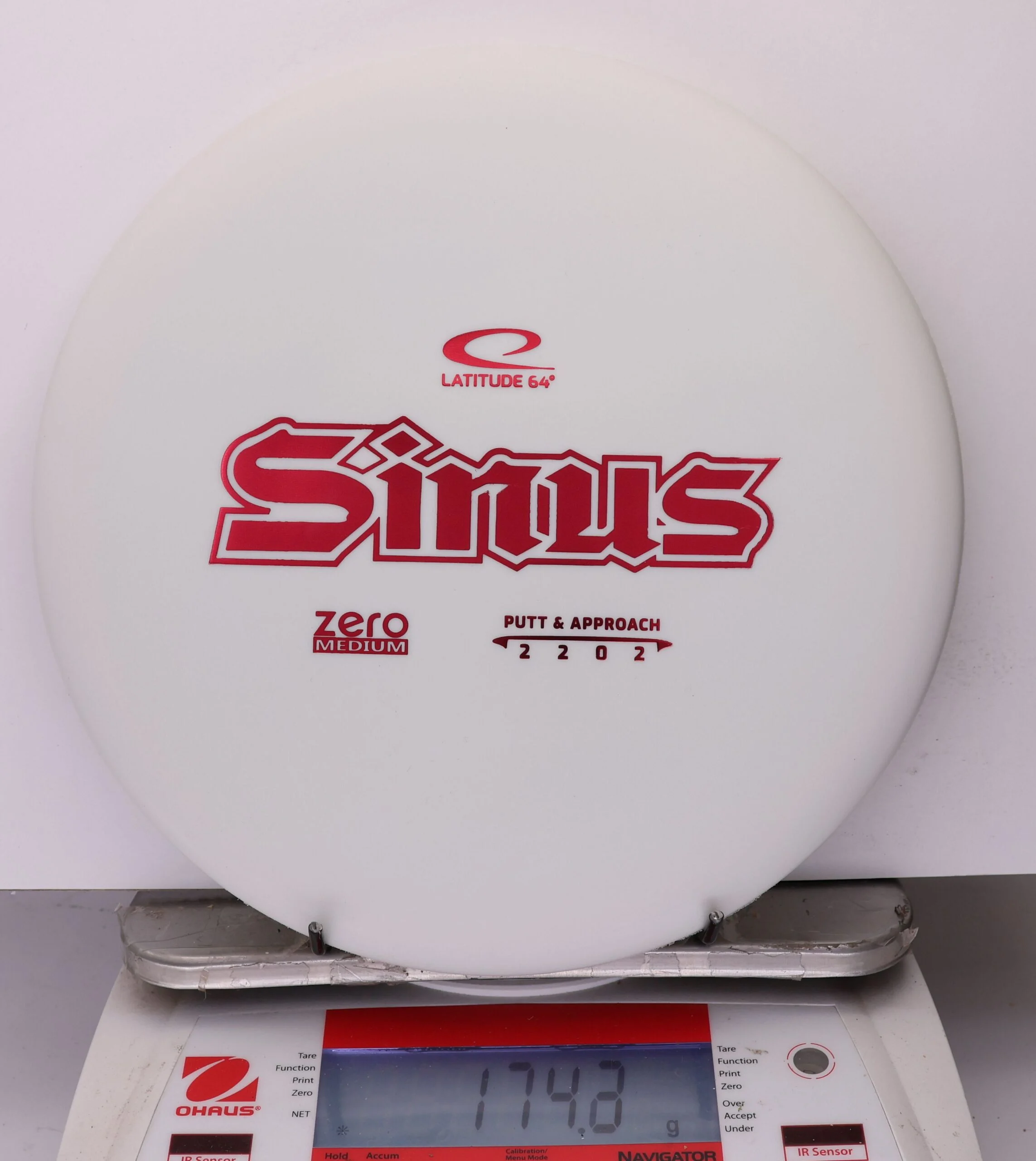1033412 Zero Medium Sinus, Retooled - #285 White, 174