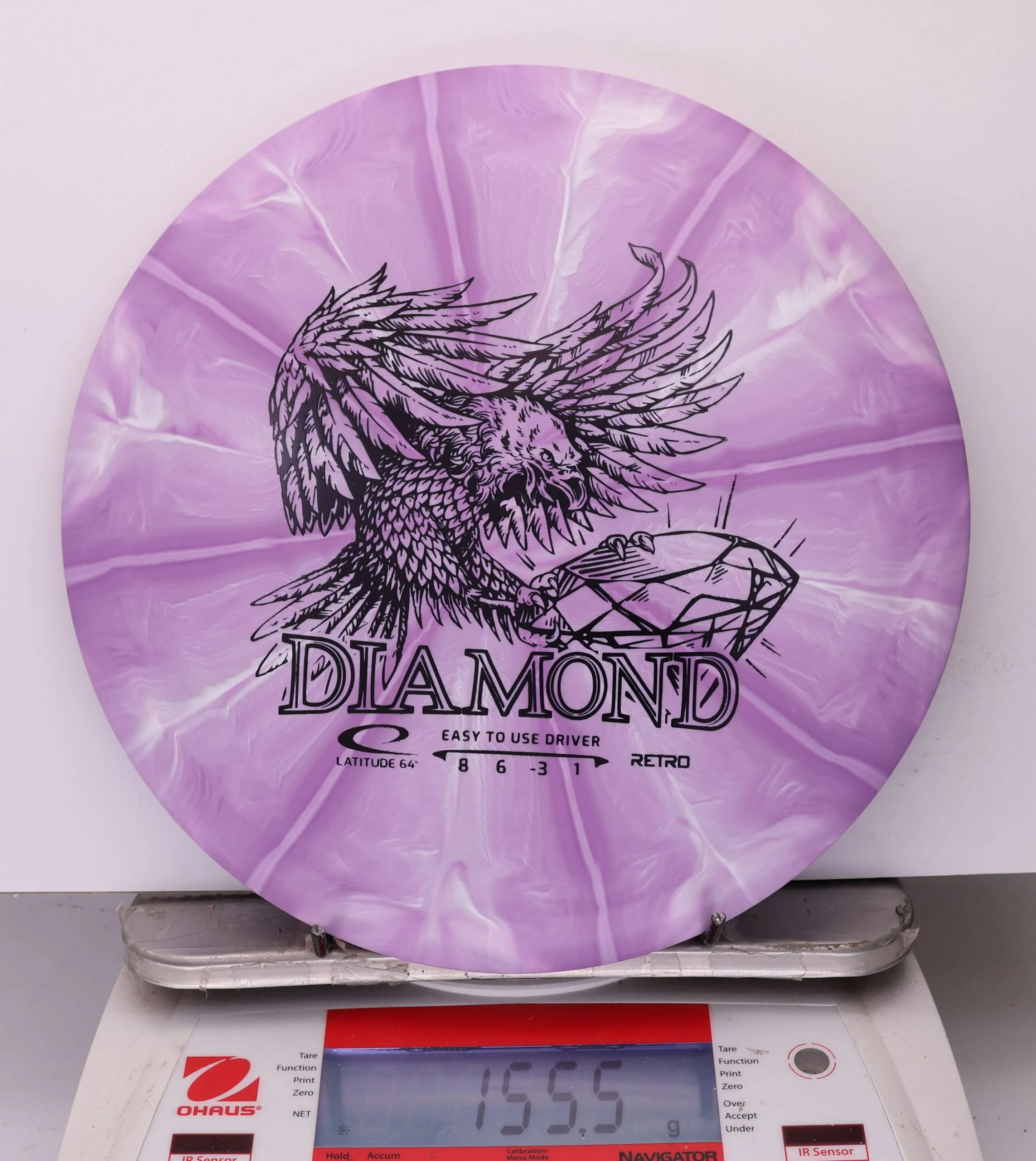 1033429 Retro Burst Diamond - #282 Purple, 156