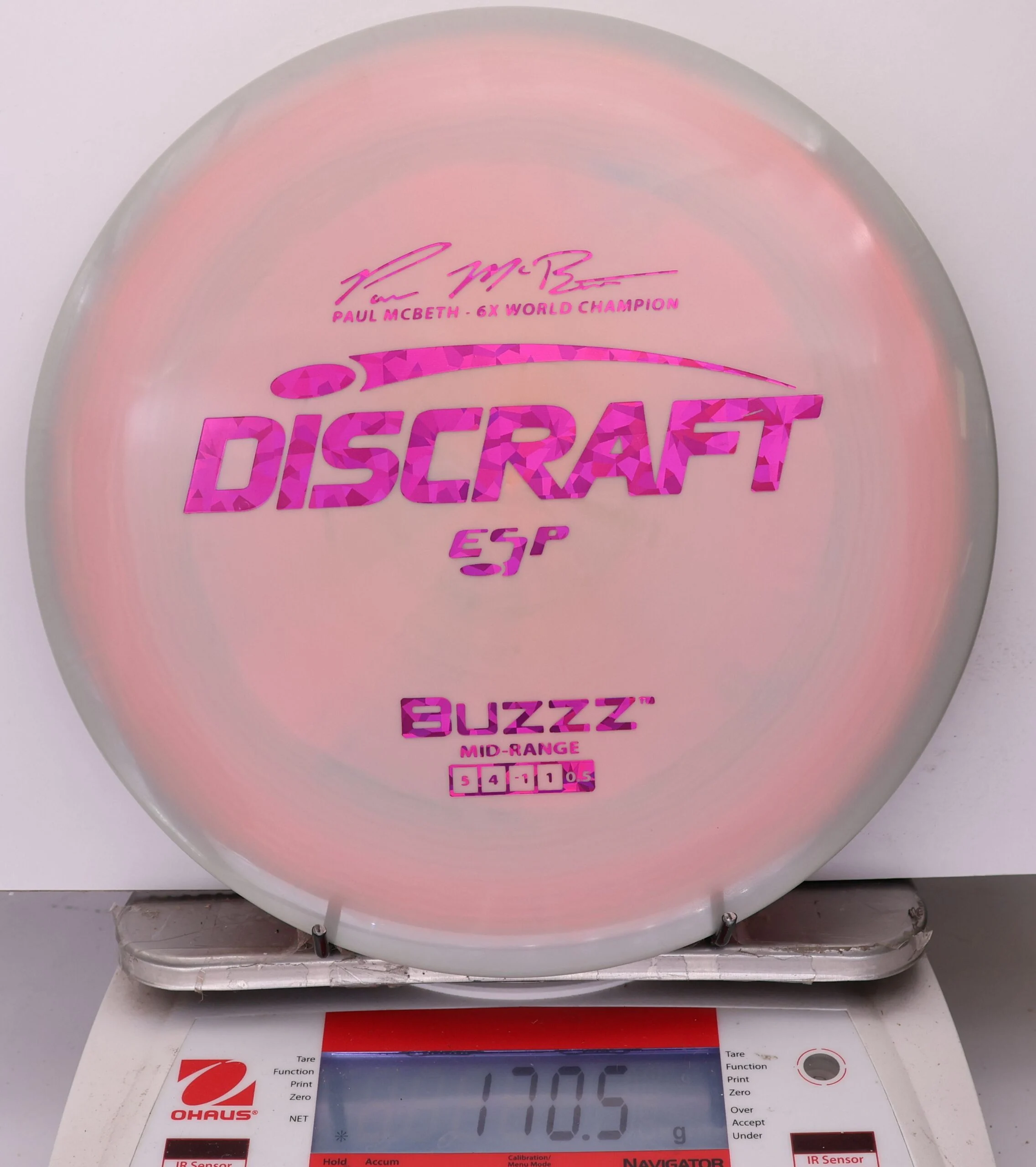 1034596 ESP Buzzz, Paul McBeth 6X - #01 GrayPink, 171