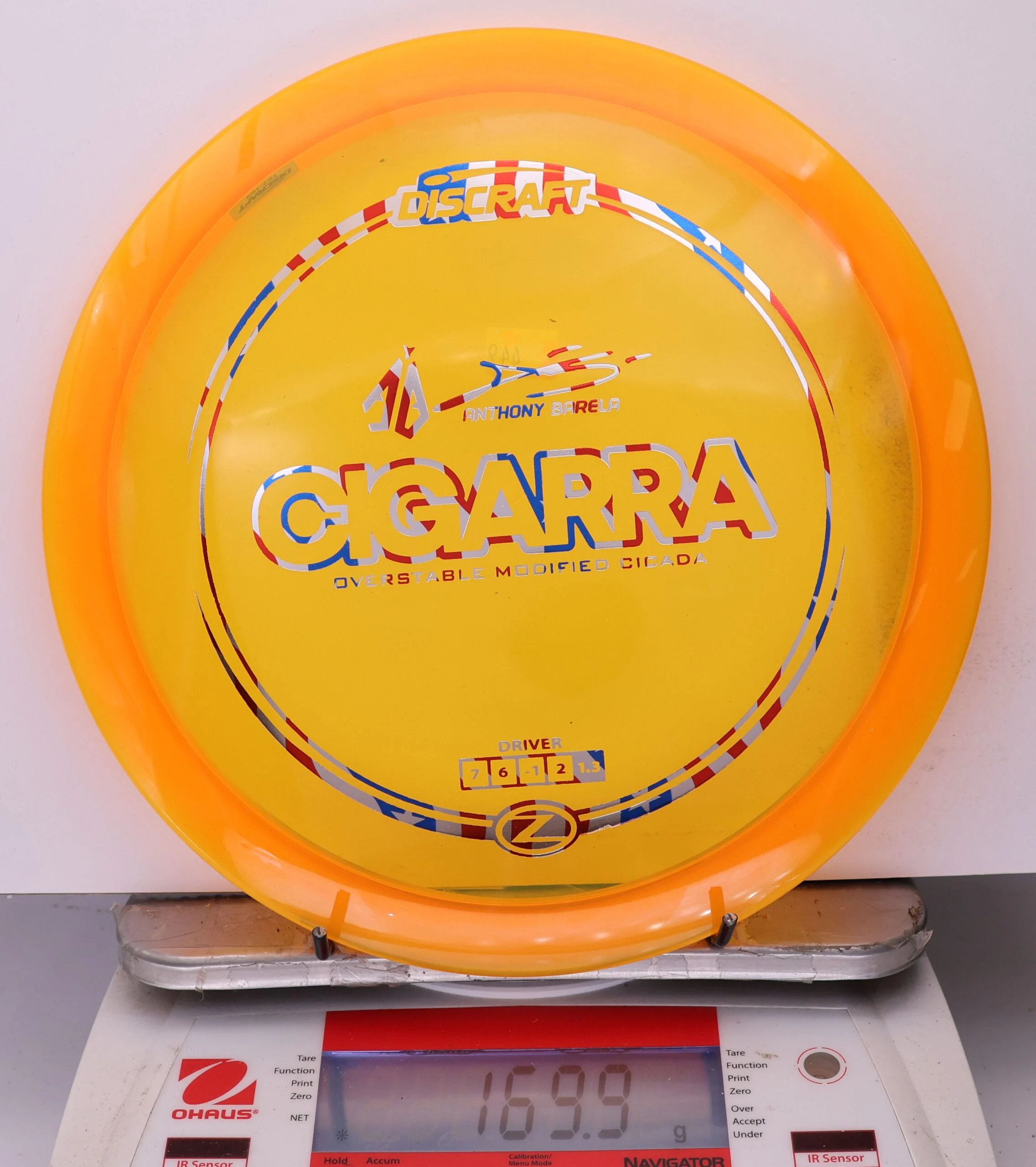 1034825 Z Cigarra, Anthony Barrela - #449 Orange, 170