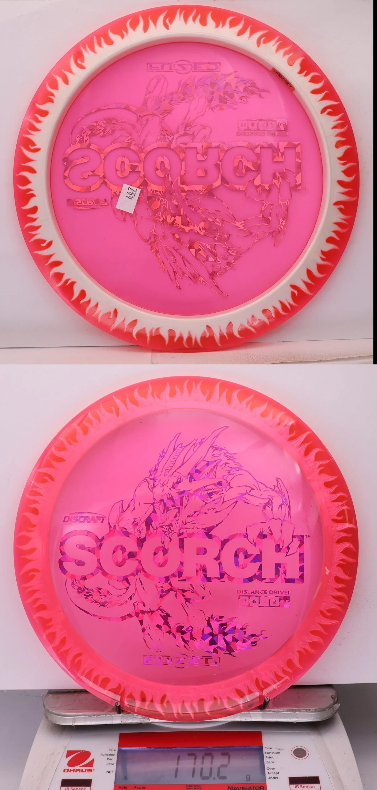 1034983 FuZed Line Scorch, Flame - #447 Red-White, 170