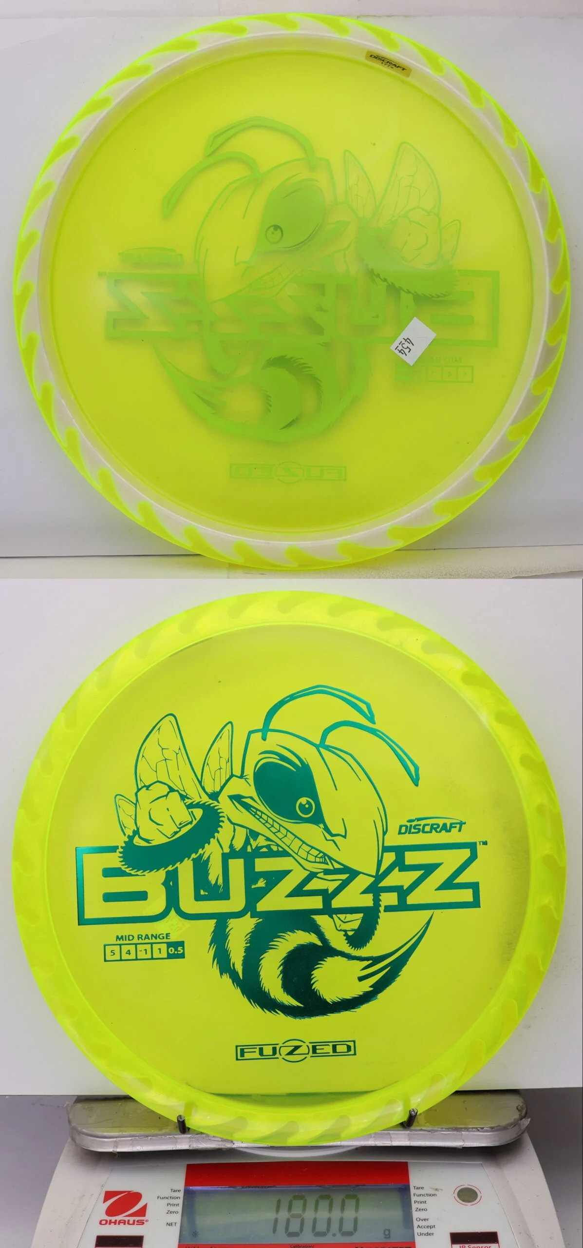 1035026 FuZed Line Buzzz, Buzzzsaw - #454 Yellow-White, 180