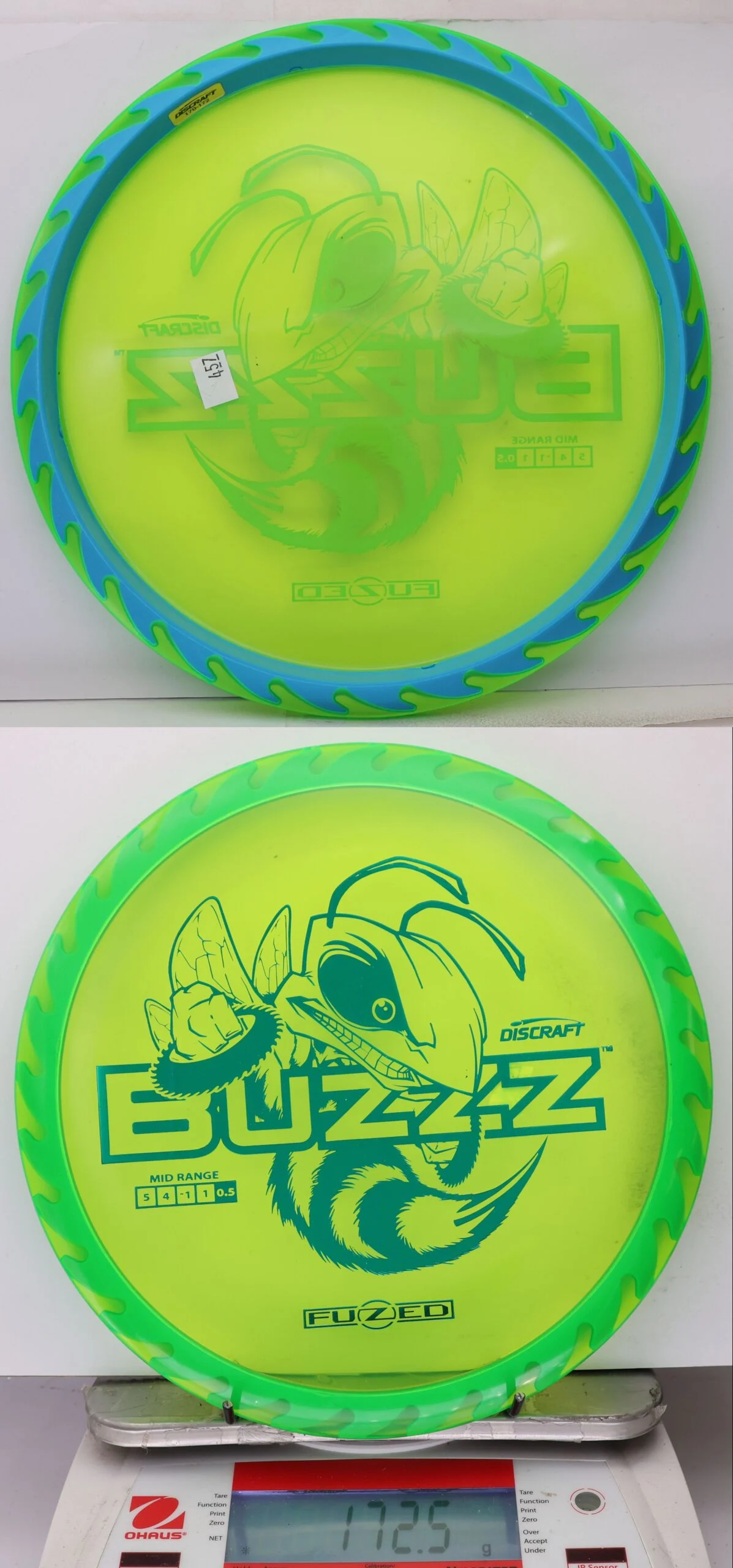 1035042 FuZed Line Buzzz, Buzzzsaw - #457 Green-Blue, 173