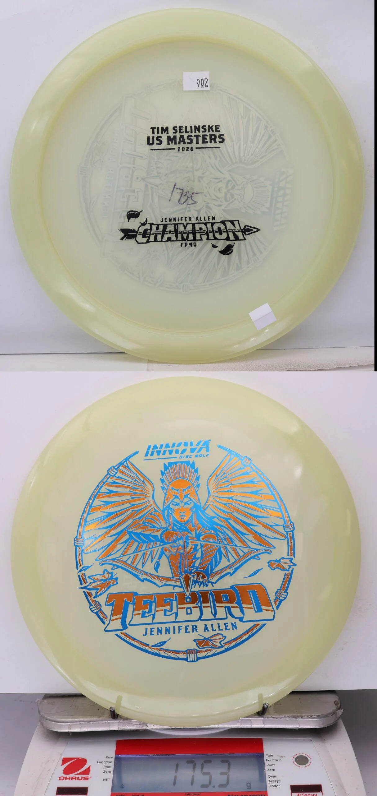 1035366 Proto Glow Champion Teebird, Jennifer Allen 2026 Tour Series - #902 Glow, 175