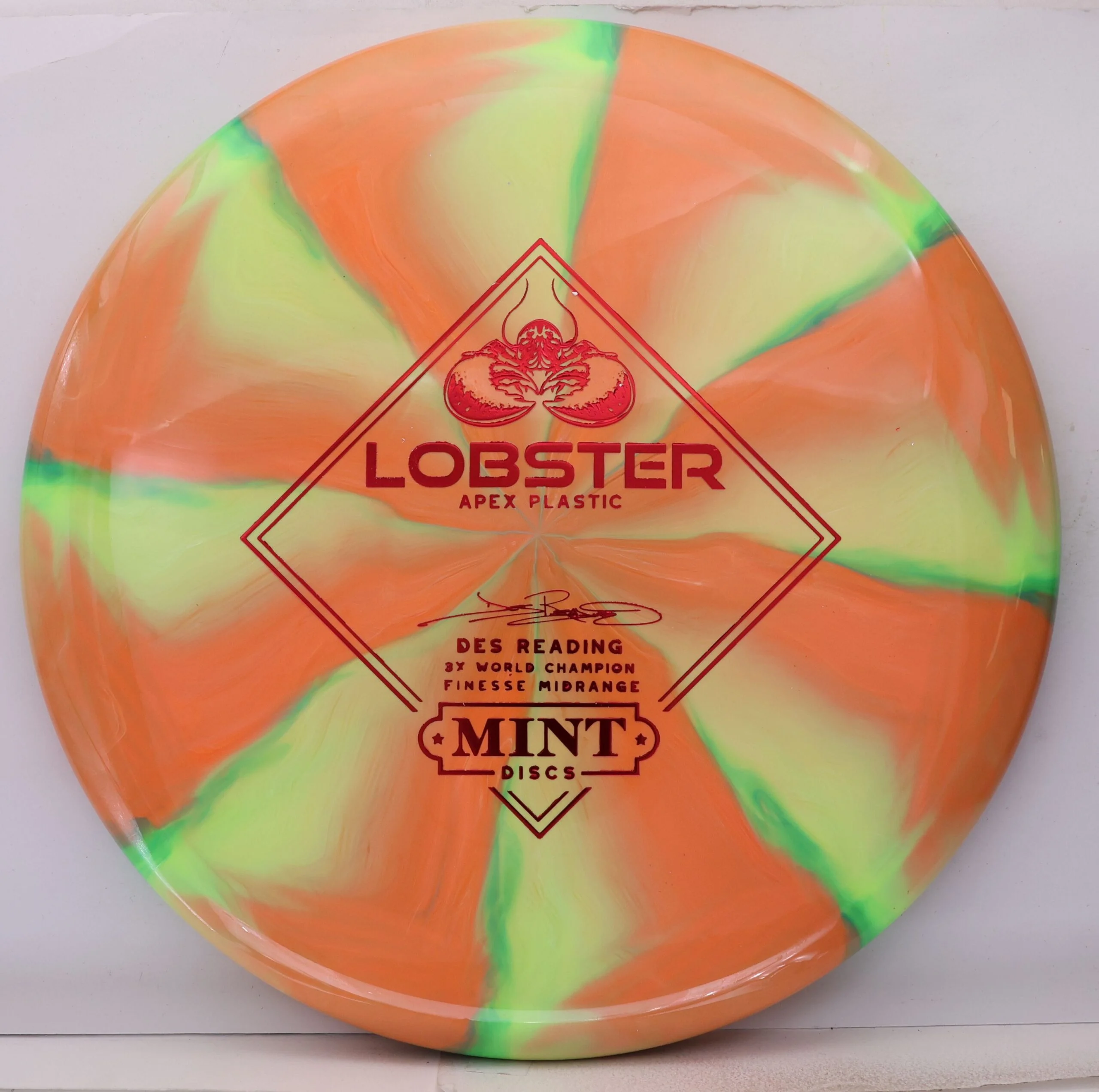 Apex Swirl Lobster, Des Reading - Image 4