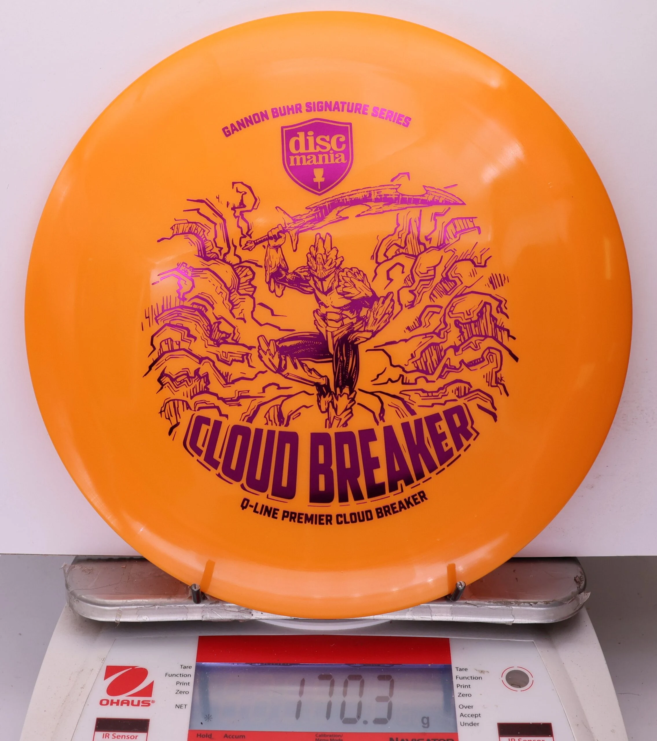 1036220 Q-Line Premier Cloud Breaker - Gannon Buhr 2026 Signature Series - #18 Orange, 170