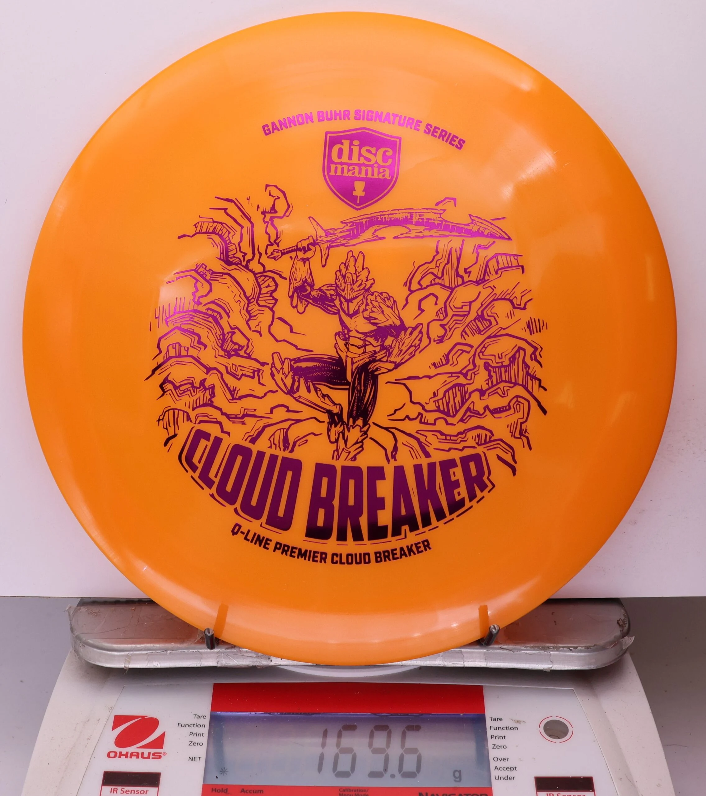 1036287 Q-Line Premier Cloud Breaker - Gannon Buhr 2026 Signature Series - #26 Orange, 170