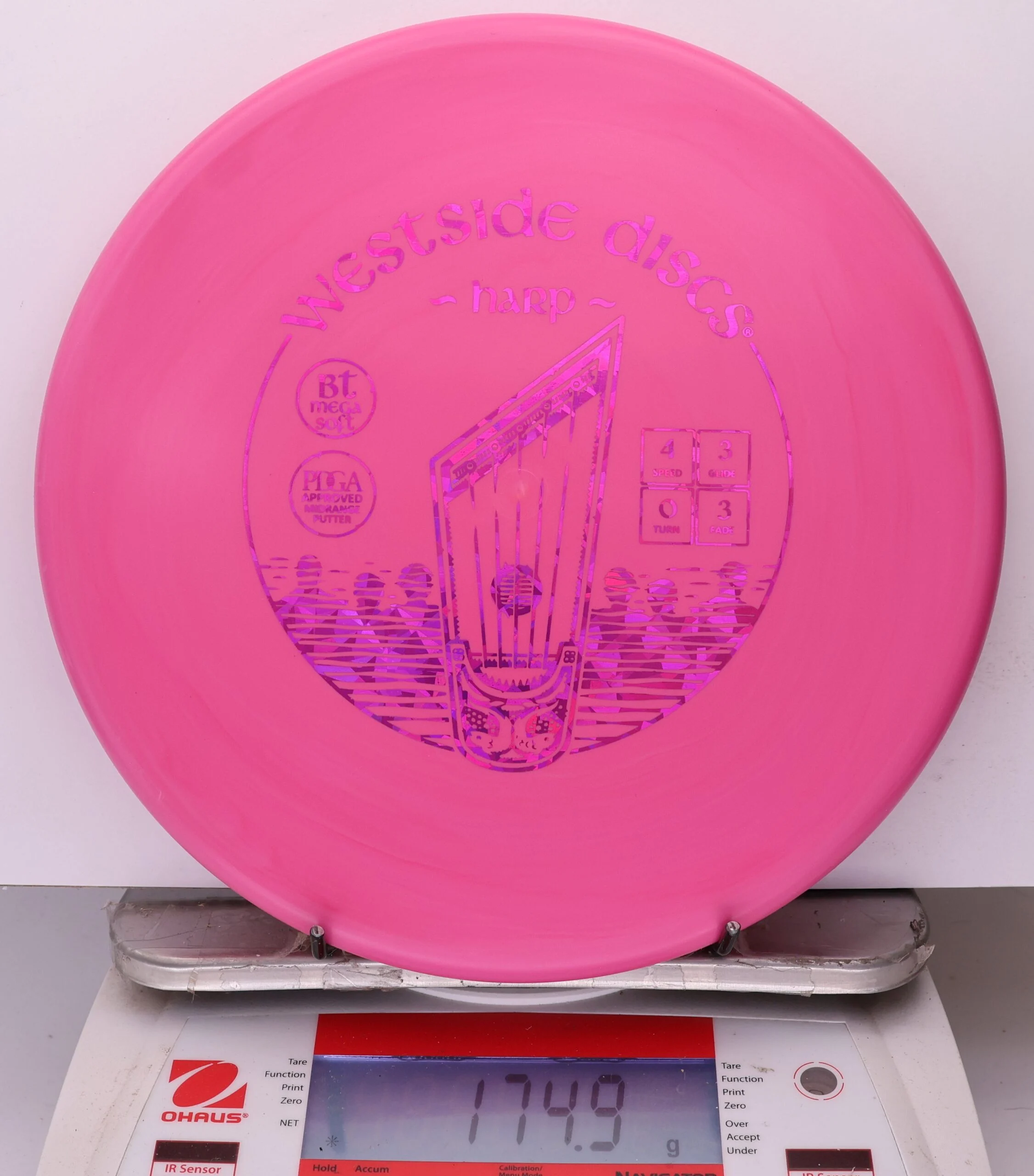 1037733 Bt Megasoft Harp - #05 Pink, 175