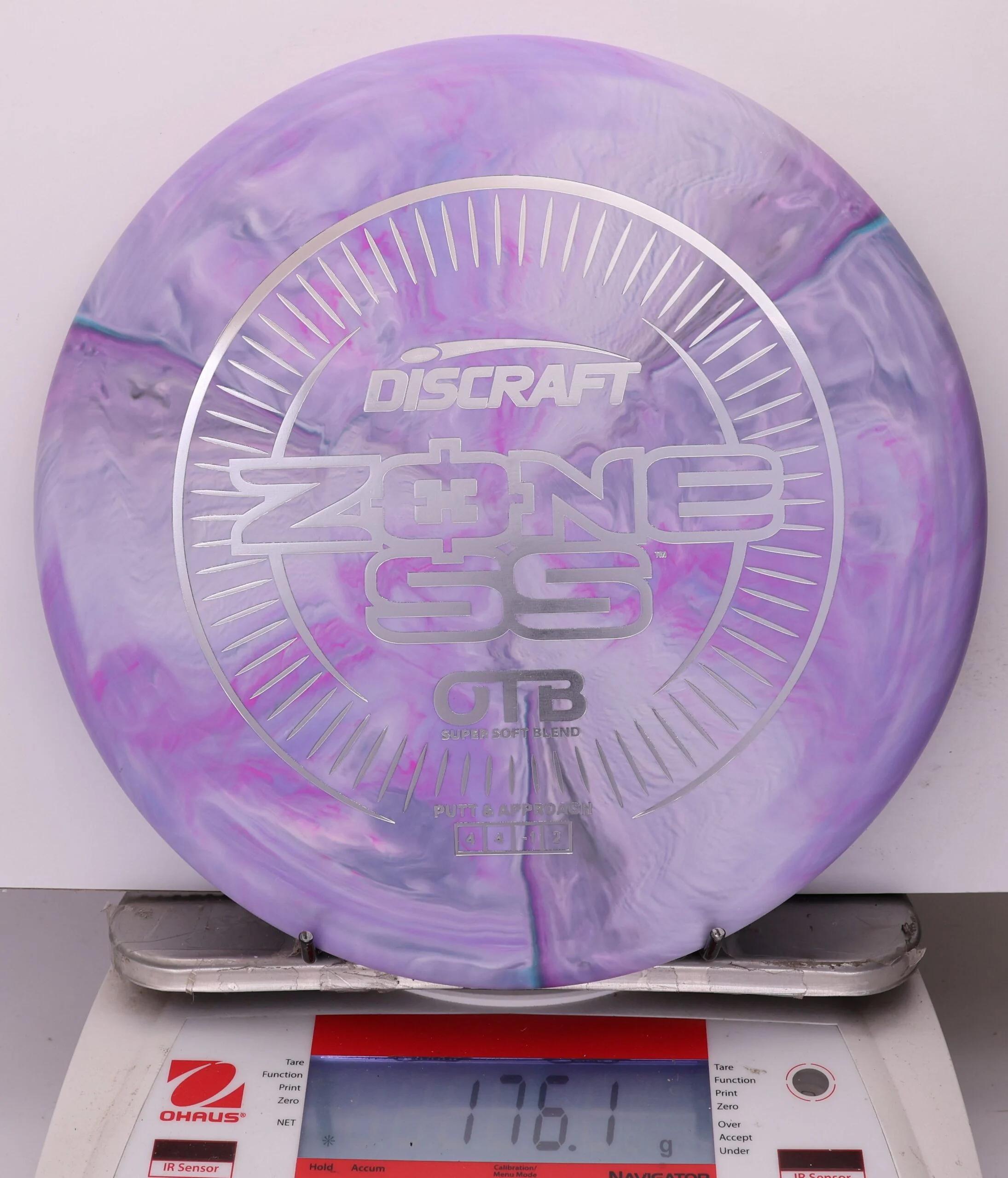 1038523 Super Soft Swirly Zone SS - #374 WhitePurple, 176