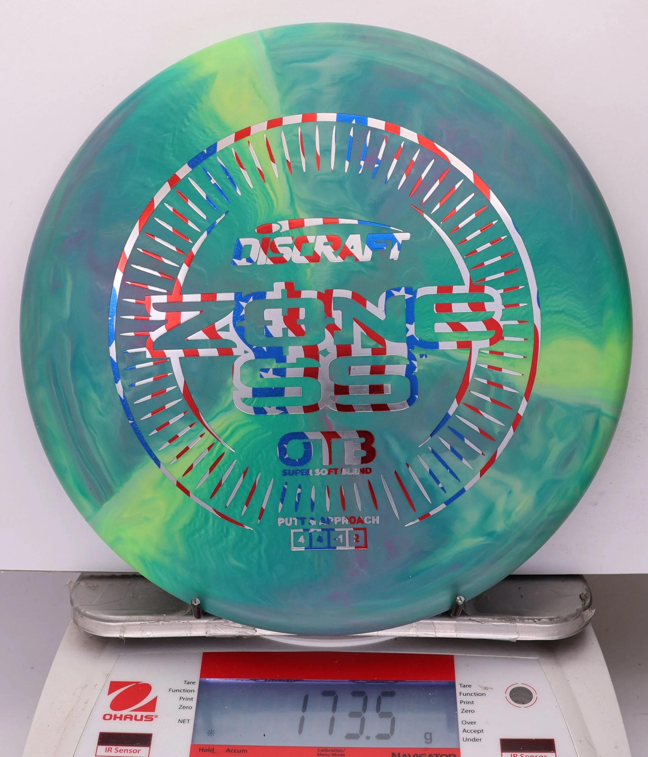 1038589 Super Soft Swirly Zone SS - #382 BlueGreenYellow, 174