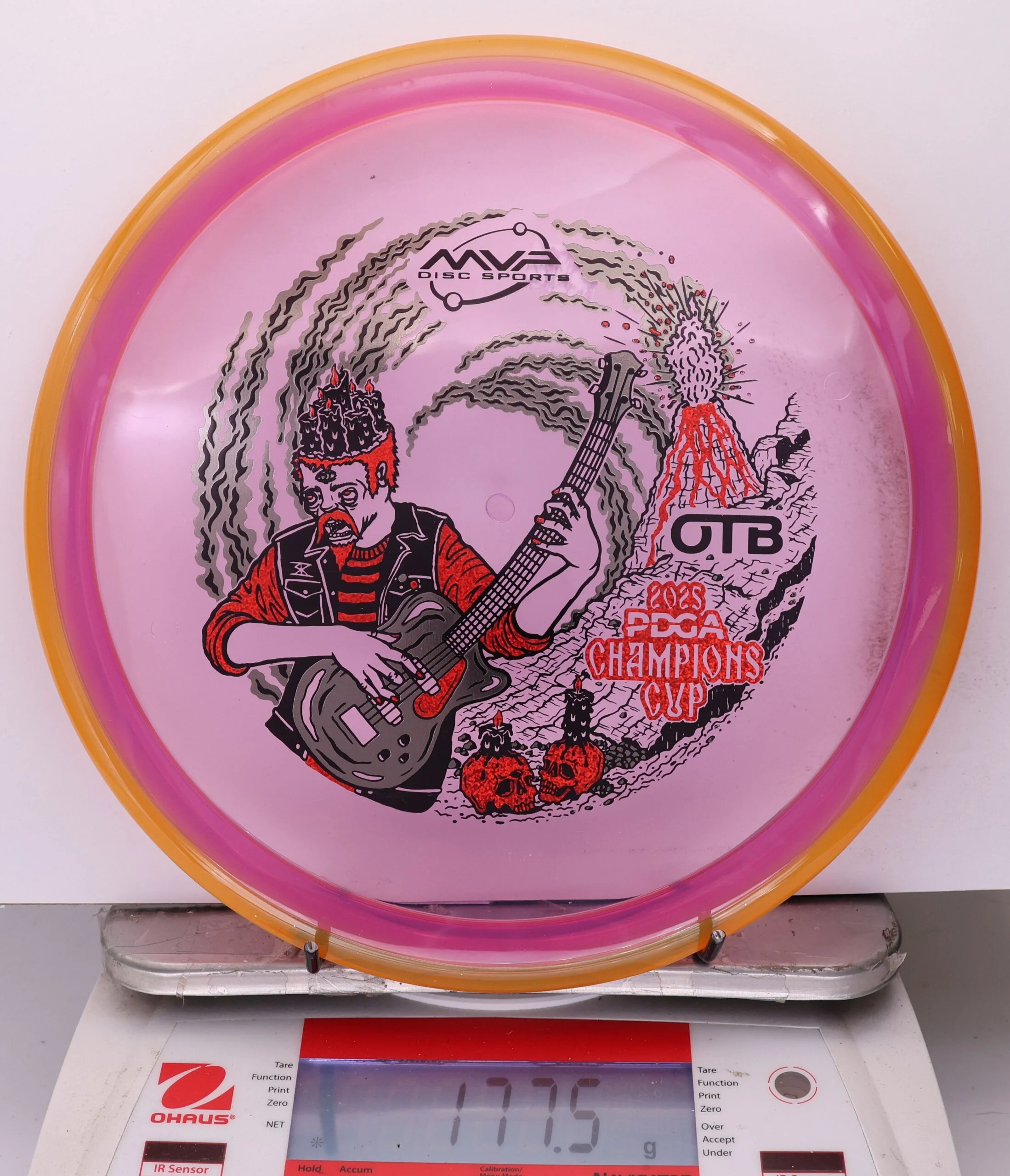 1038961 Prism Proton Soft Pyro, PDGA Champions Cup 2025 - #372 Orange-Pink, 178
