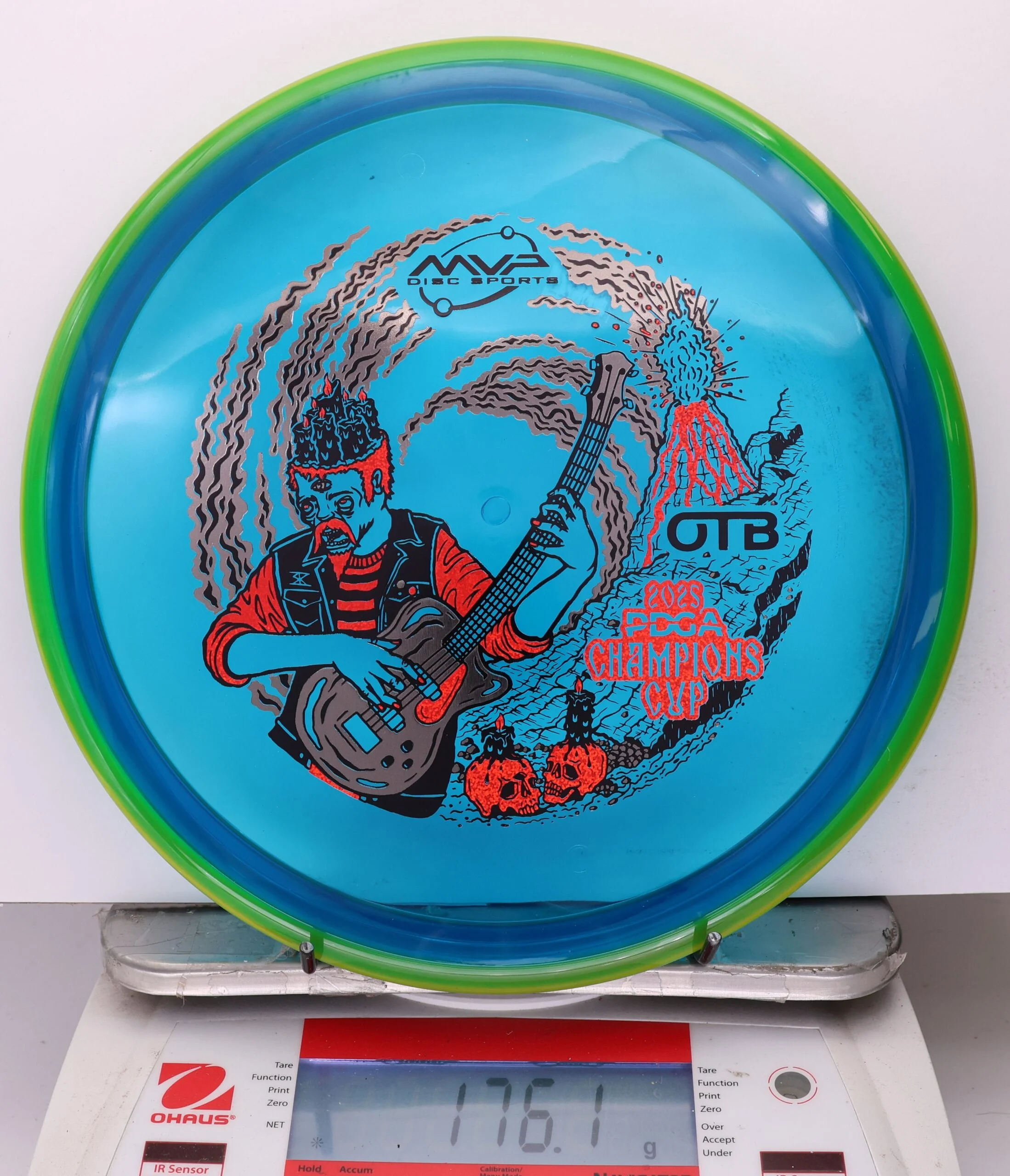 1038963 Prism Proton Soft Pyro, PDGA Champions Cup 2025 - #374 Green-Blue, 176