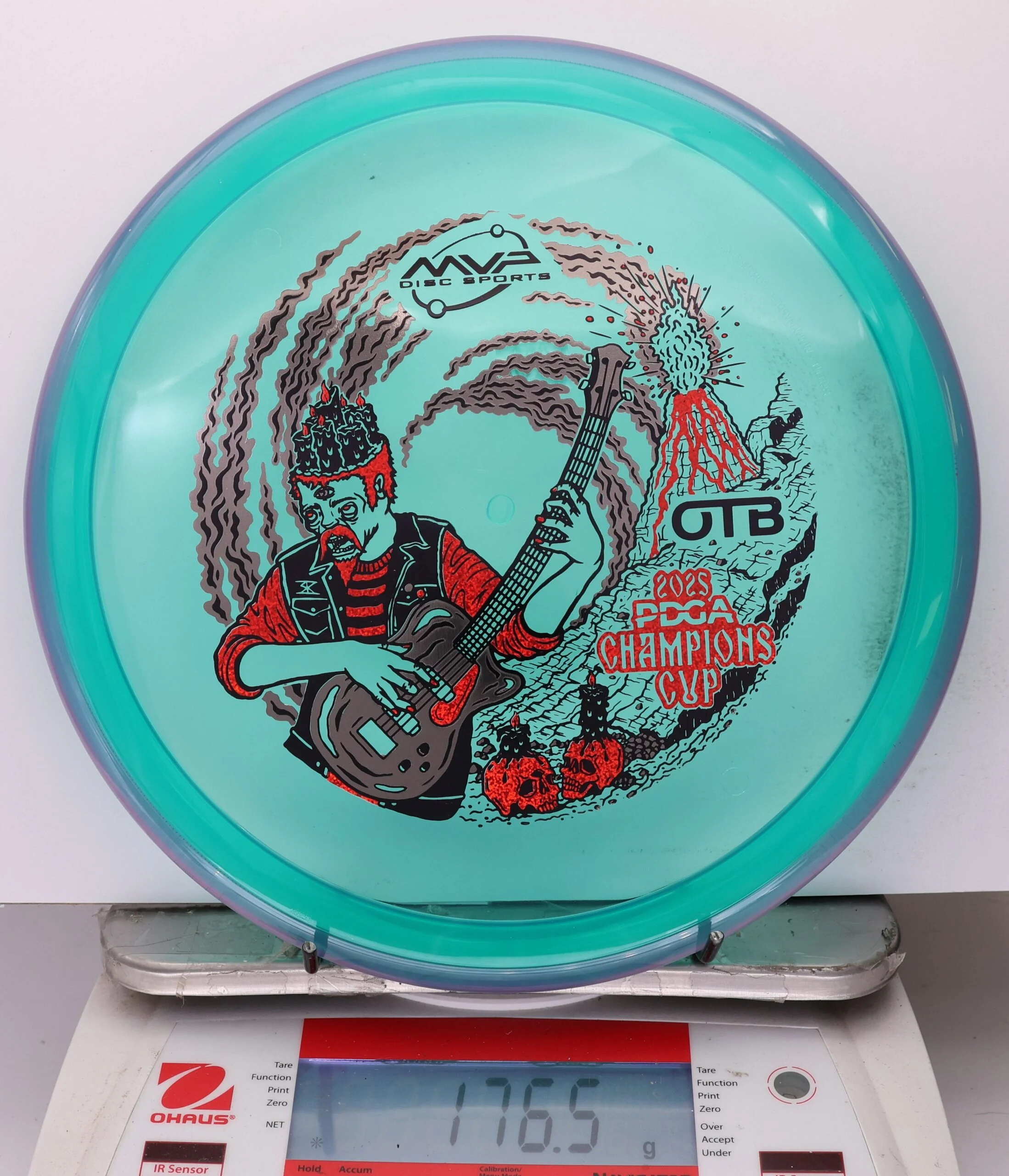 1038975 Prism Proton Soft Pyro, PDGA Champions Cup 2025 - #376 Blue-Aqua, 177