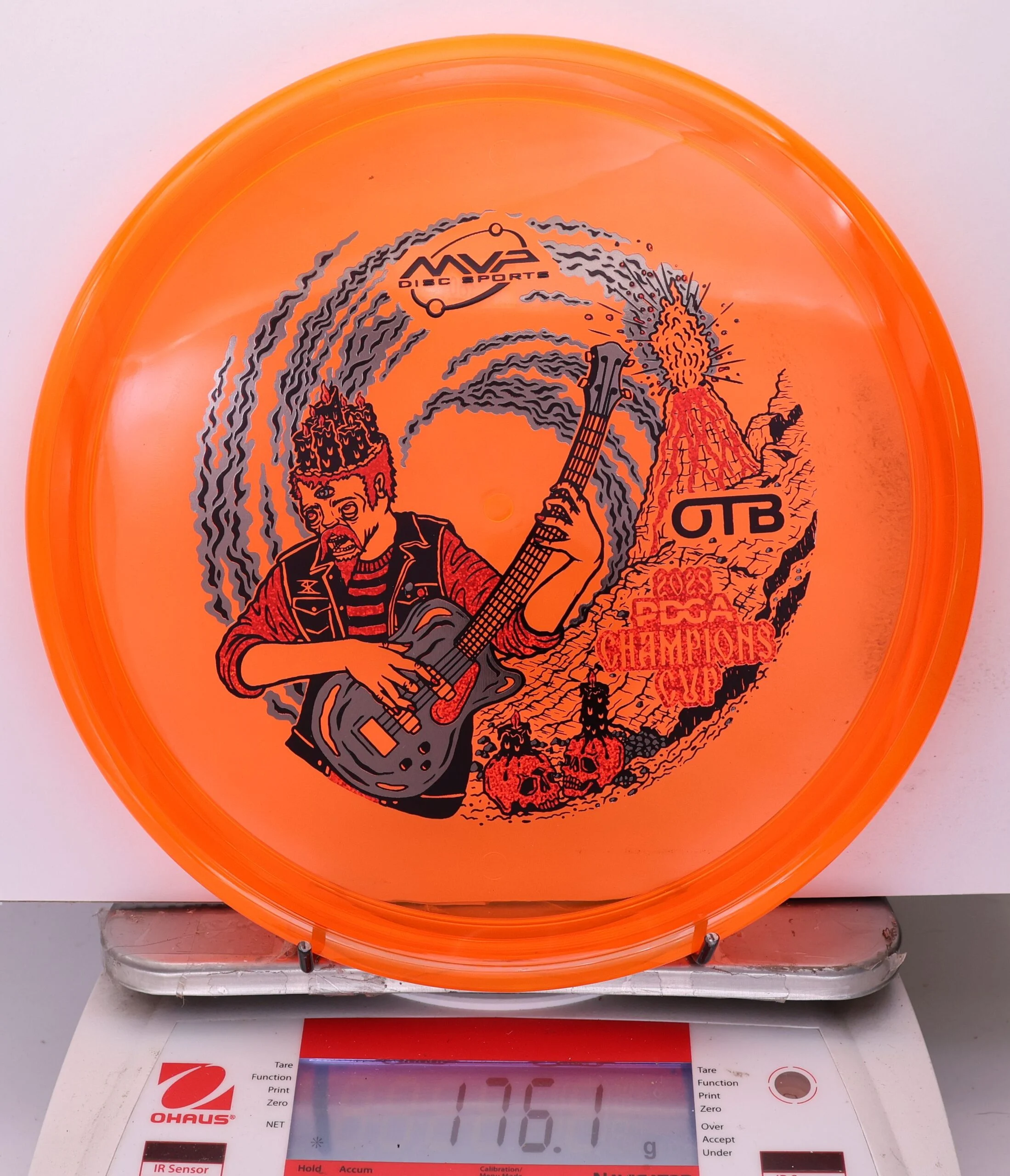 1038989 Prism Proton Soft Pyro, PDGA Champions Cup 2025 - #380 Orange-Orange, 176