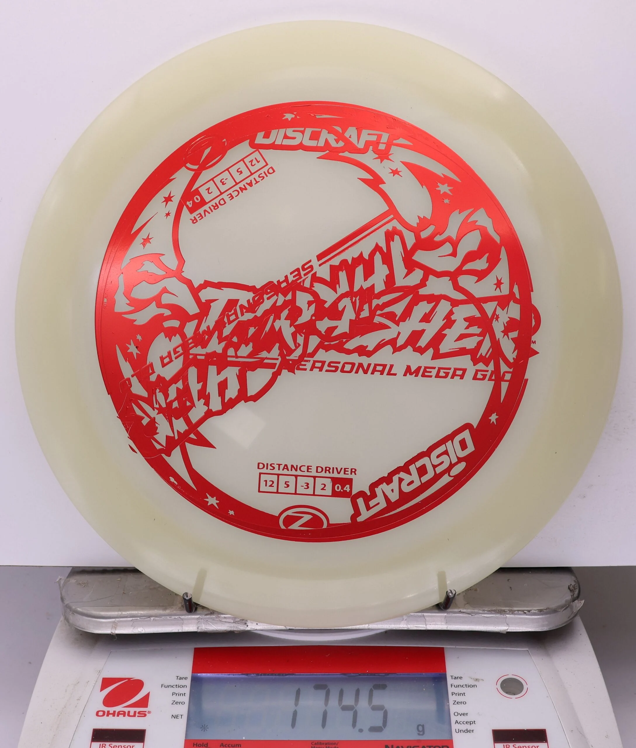 1040410 X-Out Seasonal Mega Glow Z Thrasher - #416 Glow, 175