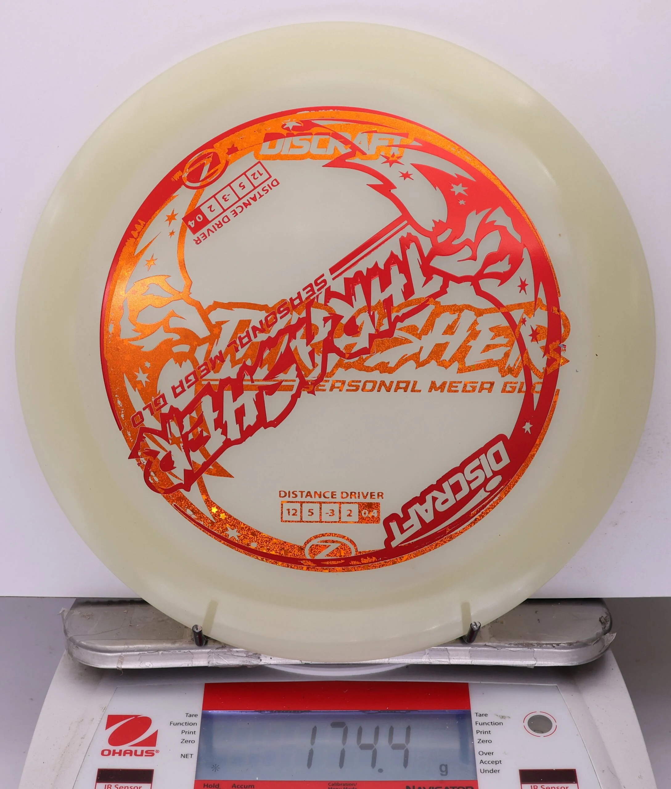 1040412 X-Out Seasonal Mega Glow Z Thrasher - #418 Glow, 174