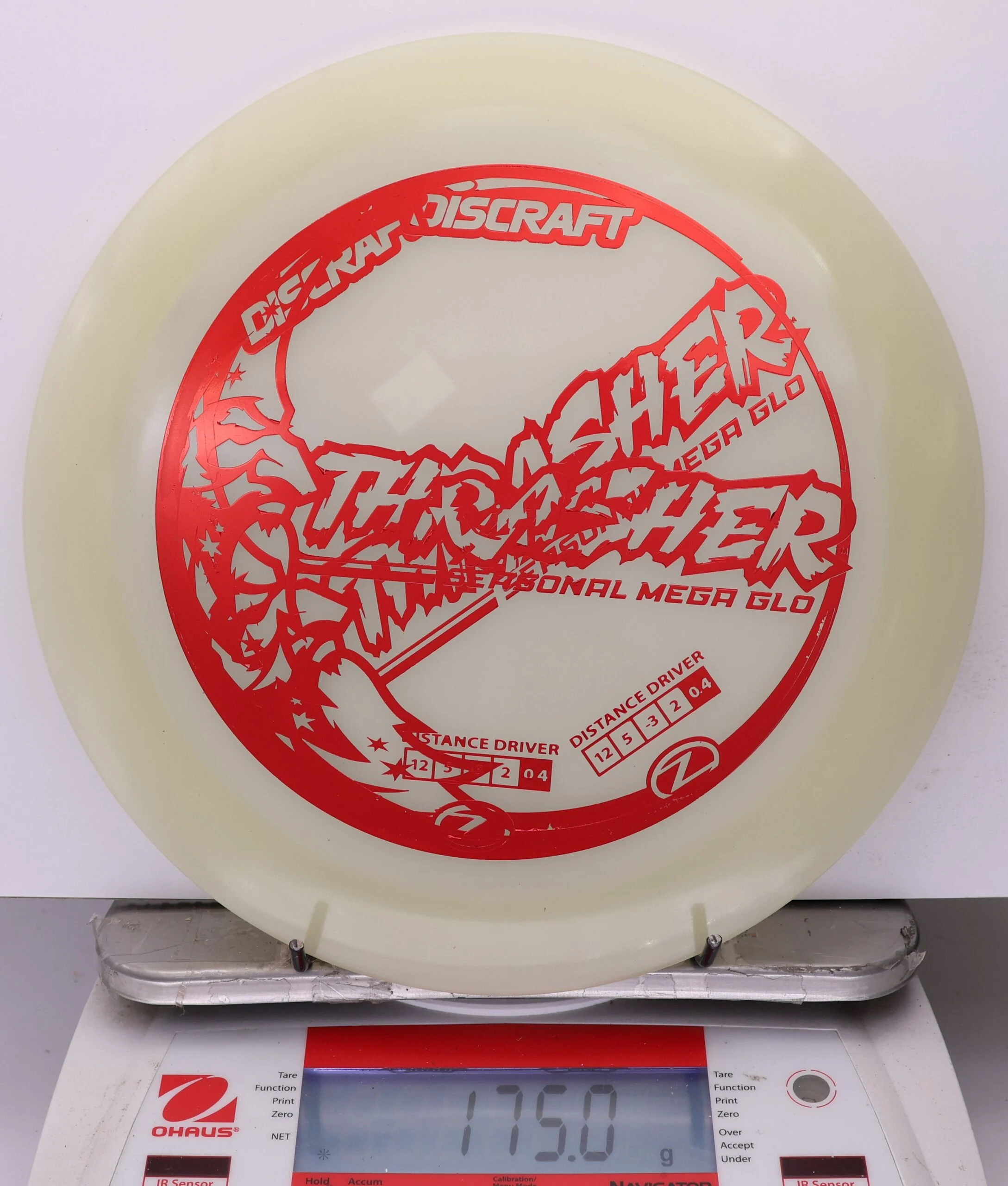 1040419 X-Out Seasonal Mega Glow Z Thrasher - #420 Glow, 175