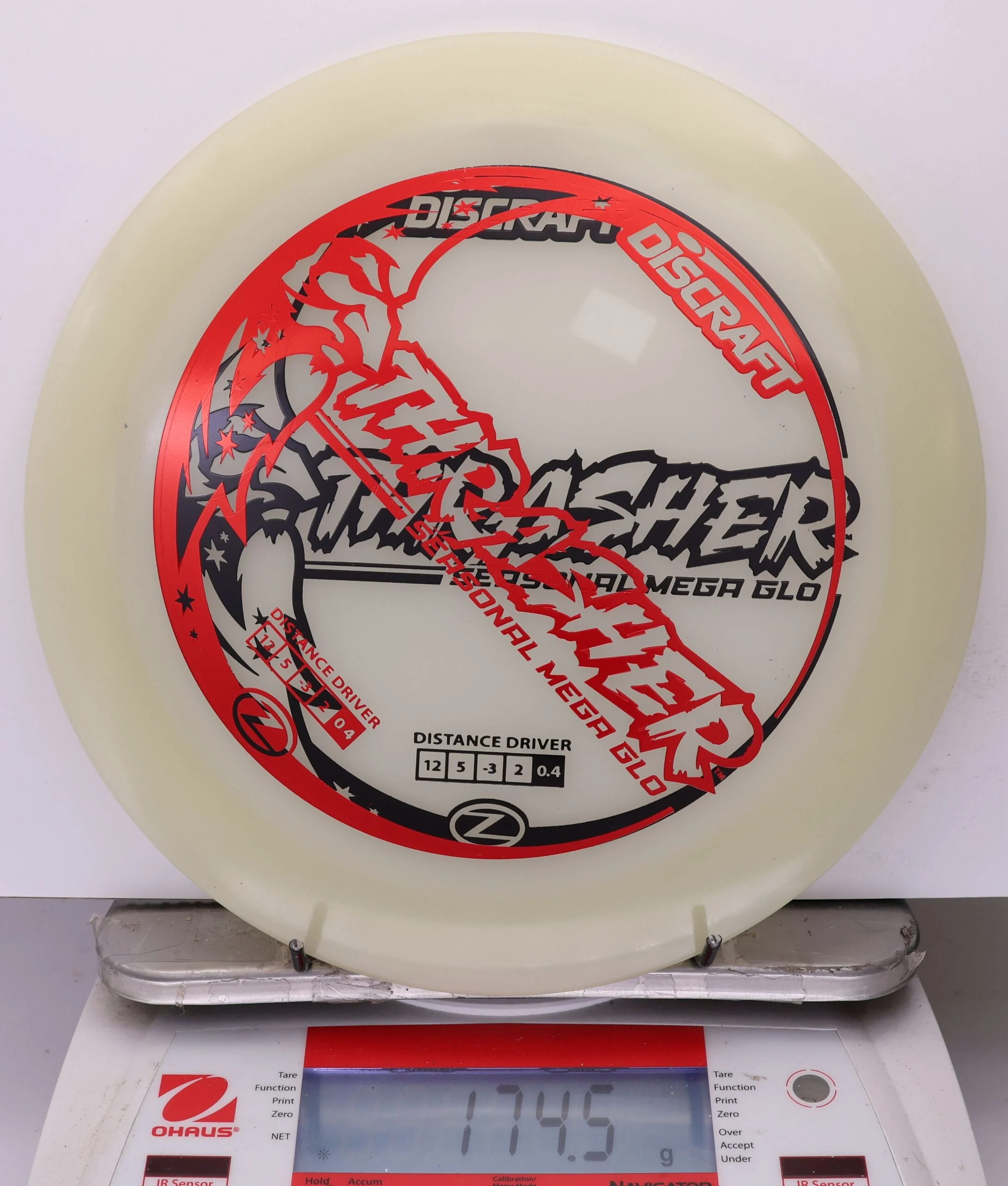 1040420 X-Out Seasonal Mega Glow Z Thrasher - #421 Glow, 175