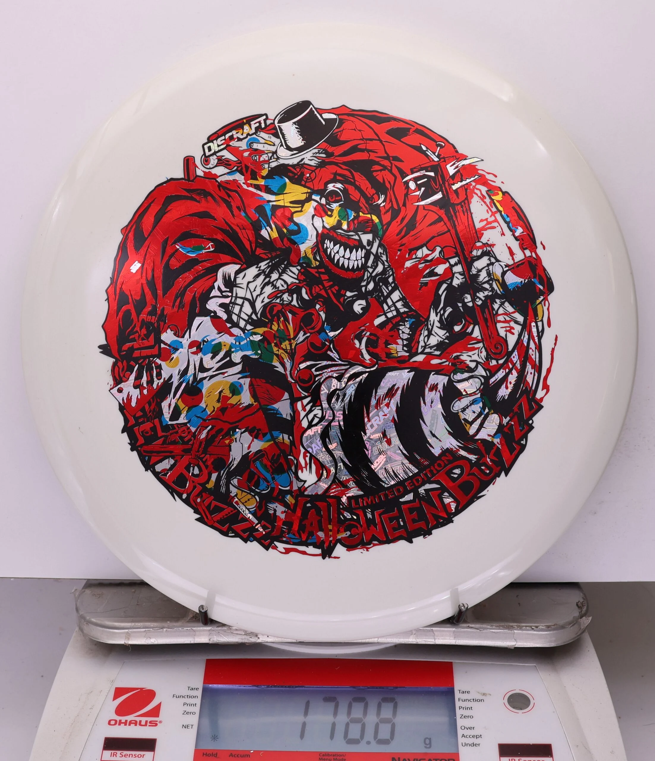1040959 X-Out Glow ESP Buzzz, Tri-Foil - Halloween Edition 2025 - #416 White, 179