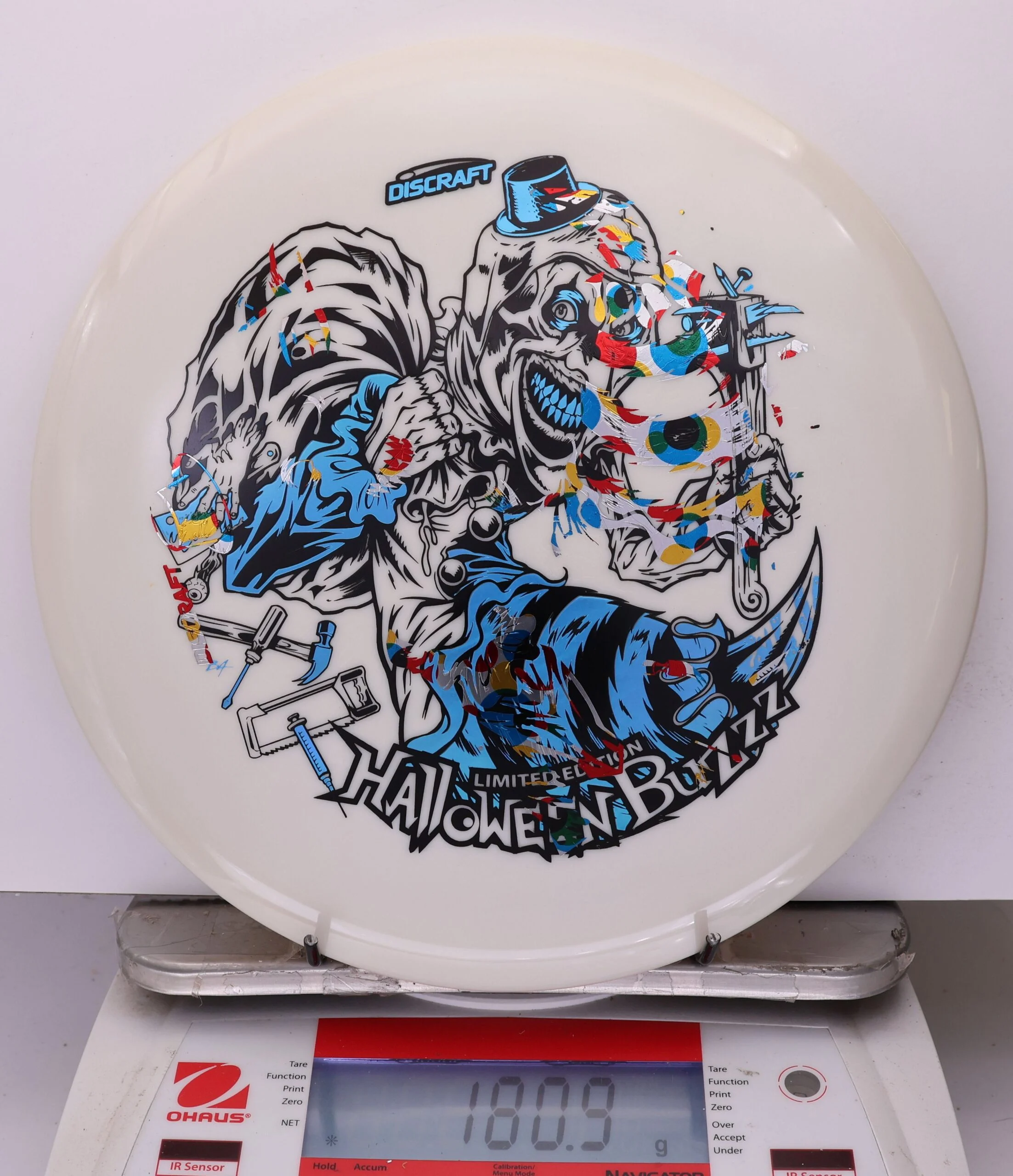 1040960 X-Out Glow ESP Buzzz, Tri-Foil - Halloween Edition 2025 - #417 White, 181