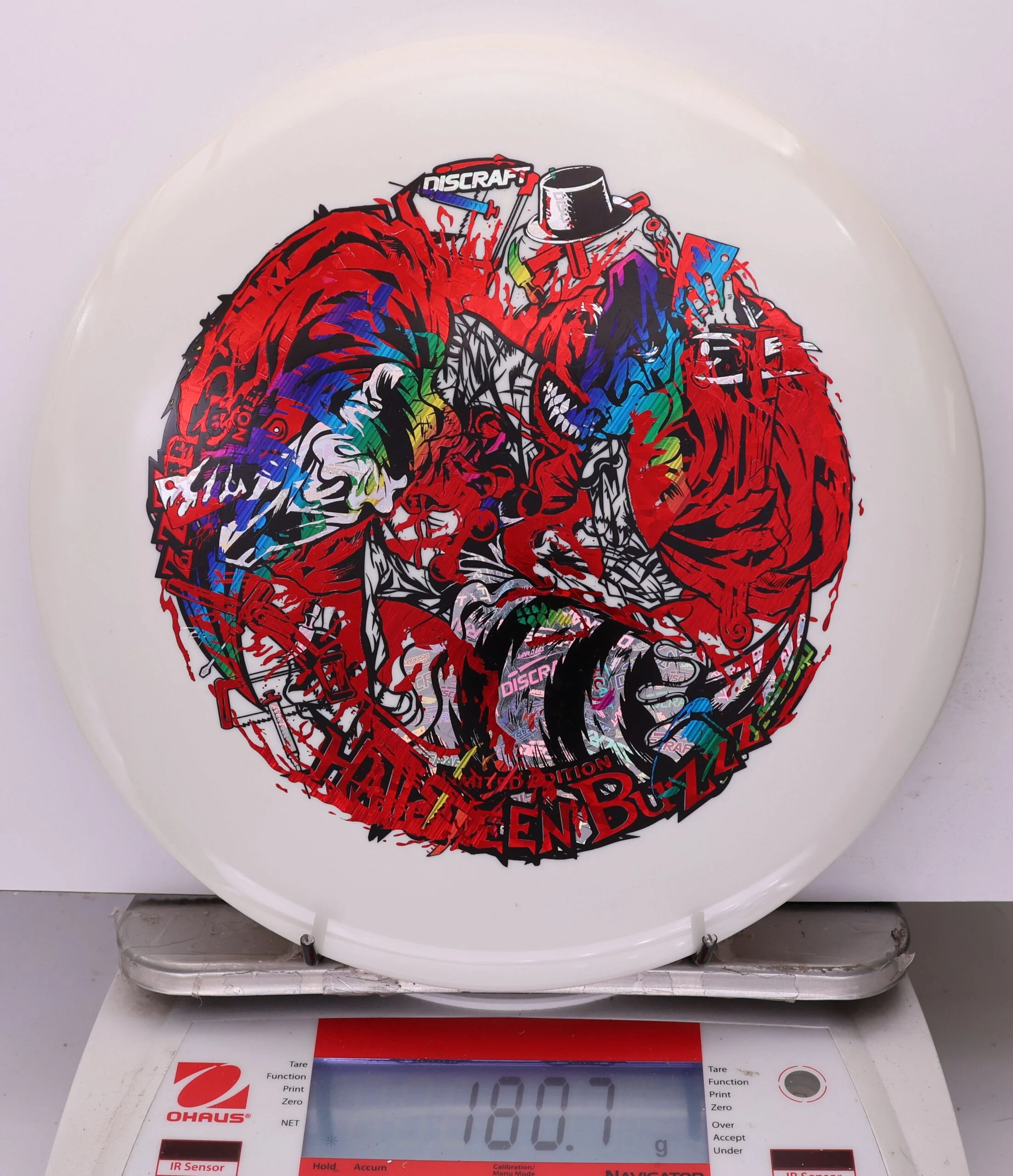 1041013 X-Out Glow ESP Buzzz, Tri-Foil - Halloween Edition 2025 - #427 White, 181