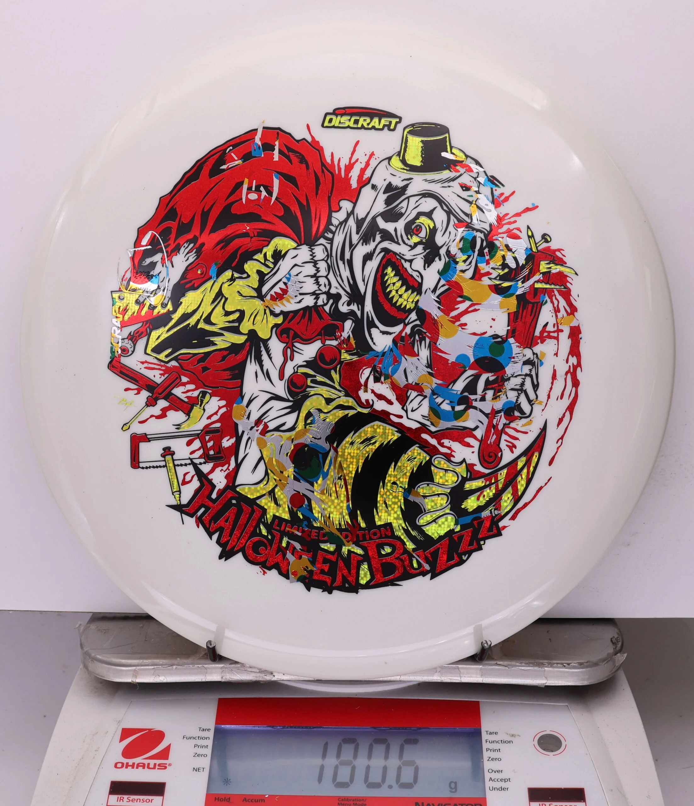 1041036 X-Out Glow ESP Buzzz, Tri-Foil - Halloween Edition 2025 - #429 White, 181