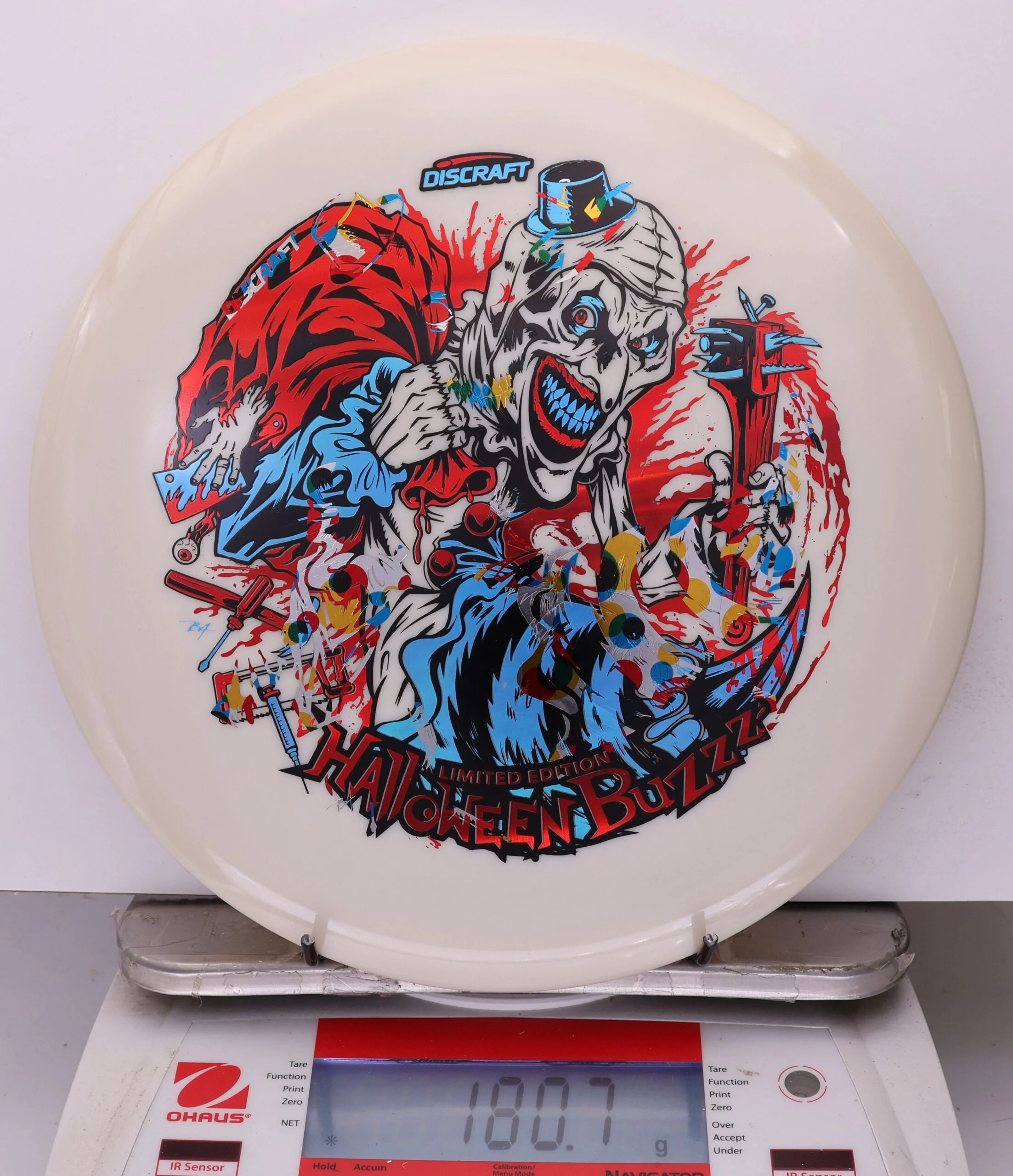 1041037 X-Out Glow ESP Buzzz, Tri-Foil - Halloween Edition 2025 - #430 White, 181