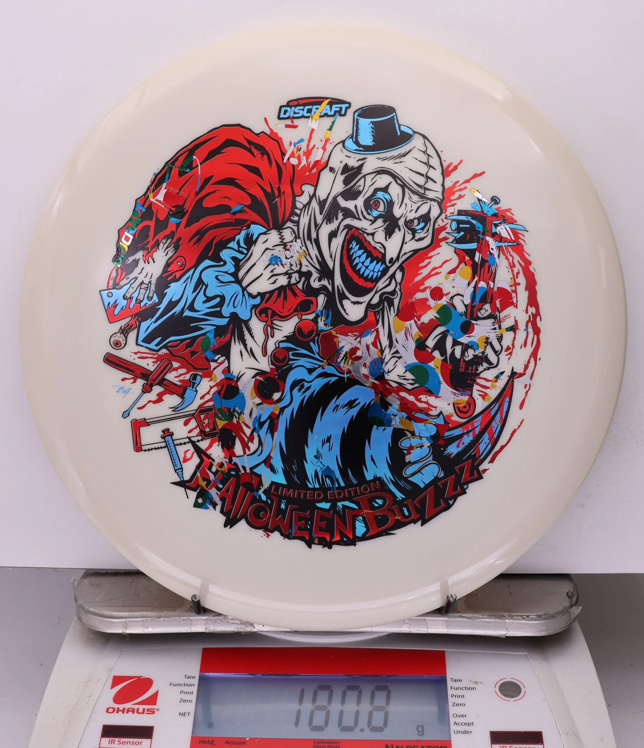 1041038 X-Out Glow ESP Buzzz, Tri-Foil - Halloween Edition 2025 - #431 White, 181