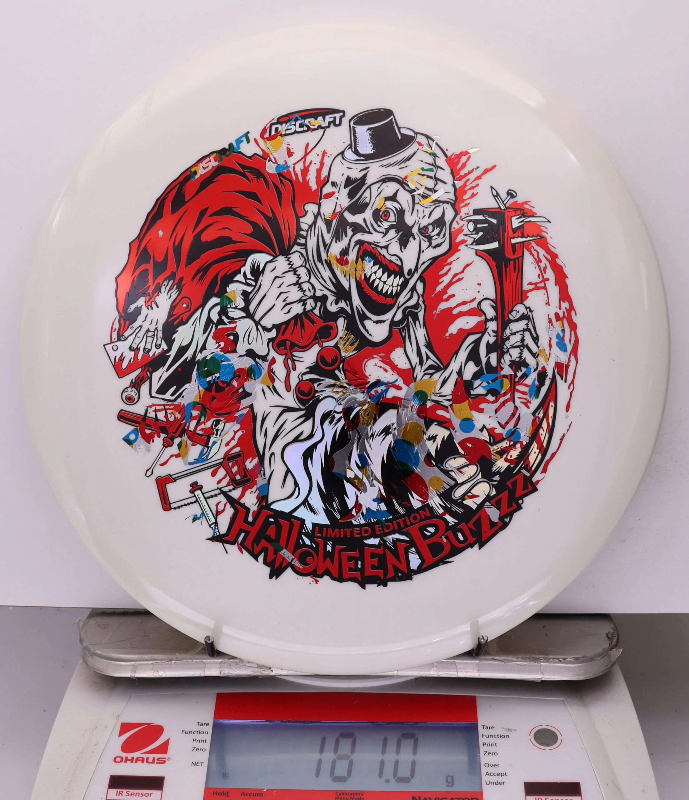 1041040 X-Out Glow ESP Buzzz, Tri-Foil - Halloween Edition 2025 - #433 White, 181
