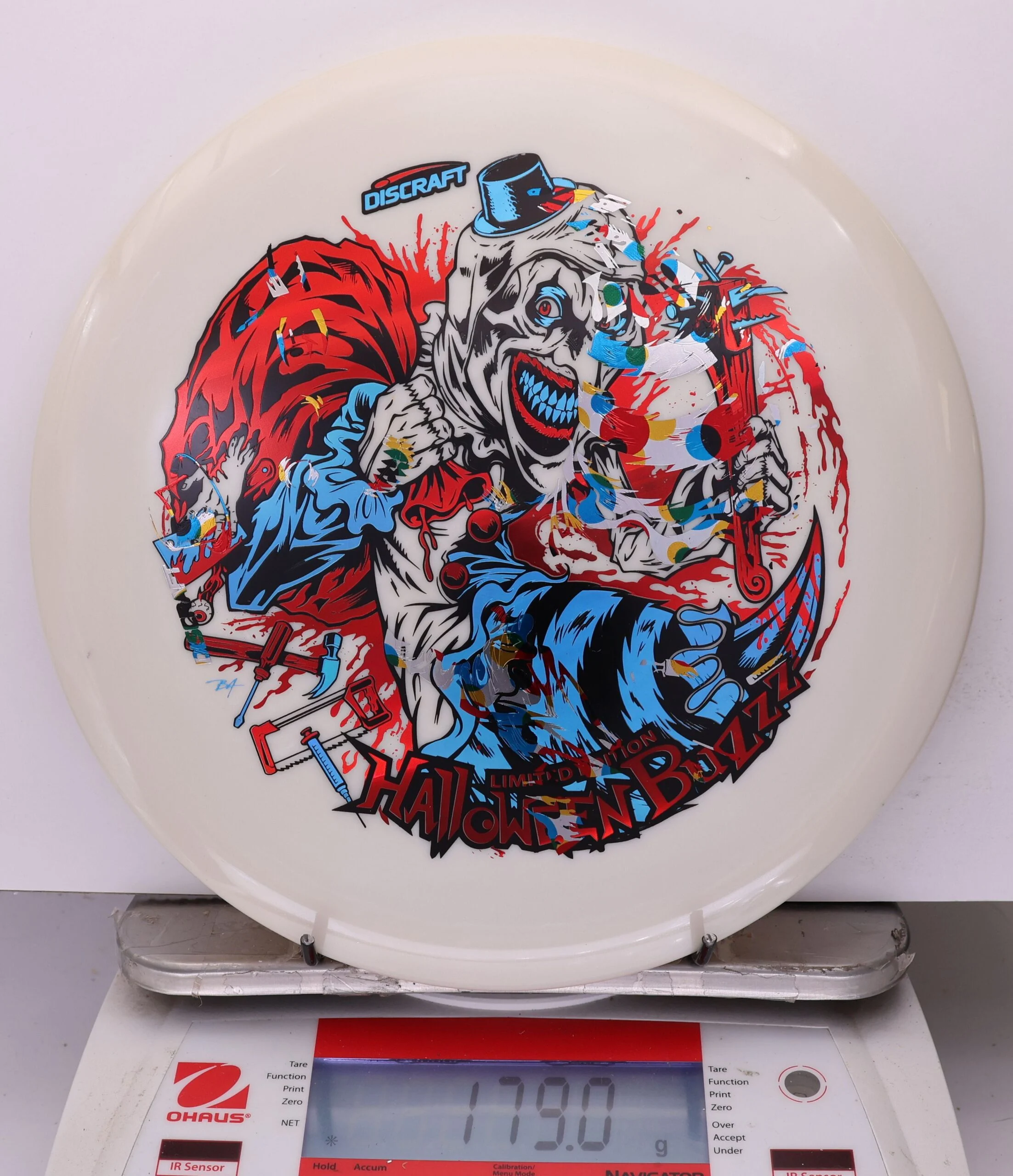 1041063 X-Out Glow ESP Buzzz, Tri-Foil - Halloween Edition 2025 - #435 White, 179