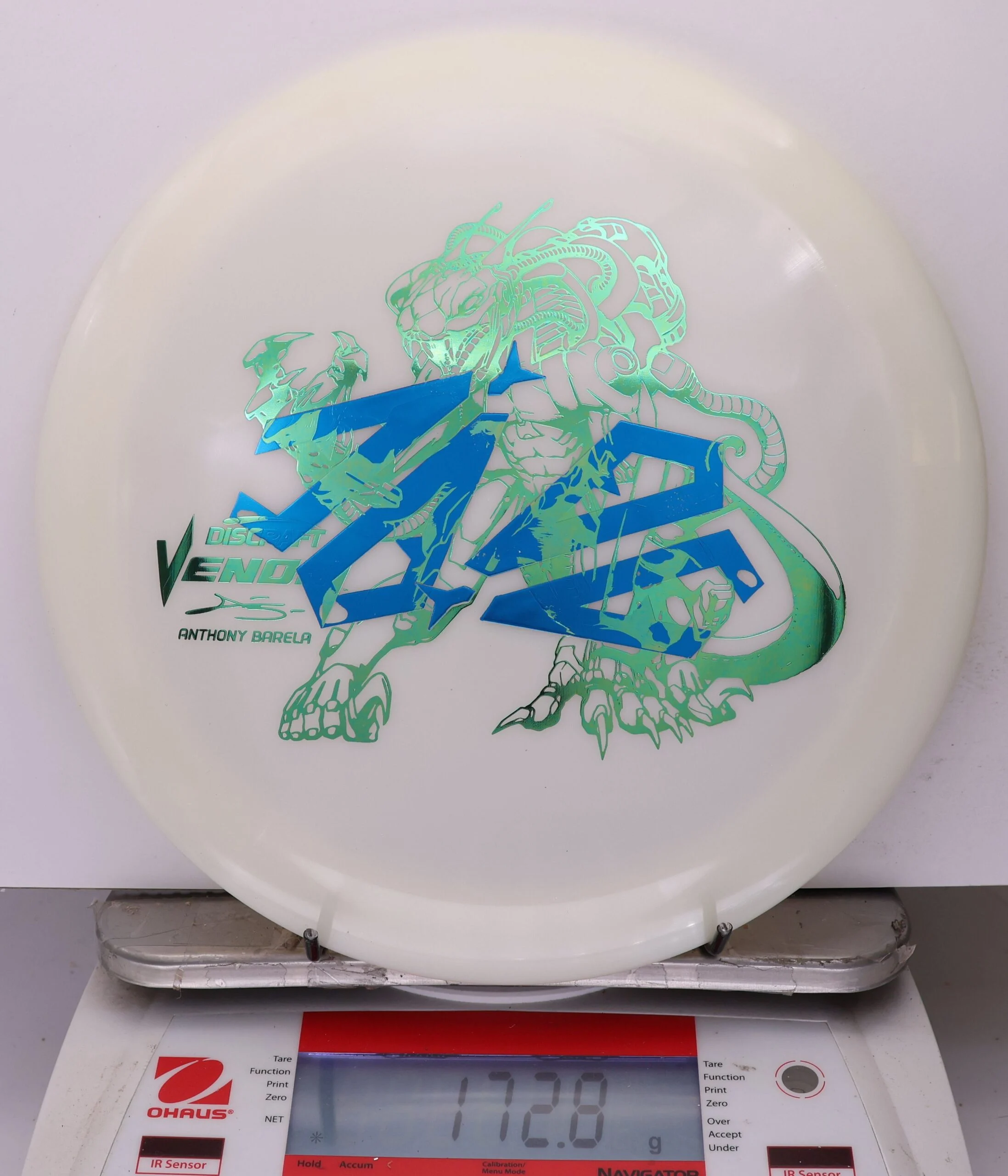 1041116 X-Out ESP Glow Venom, Anthony Barela - #415 White, 173