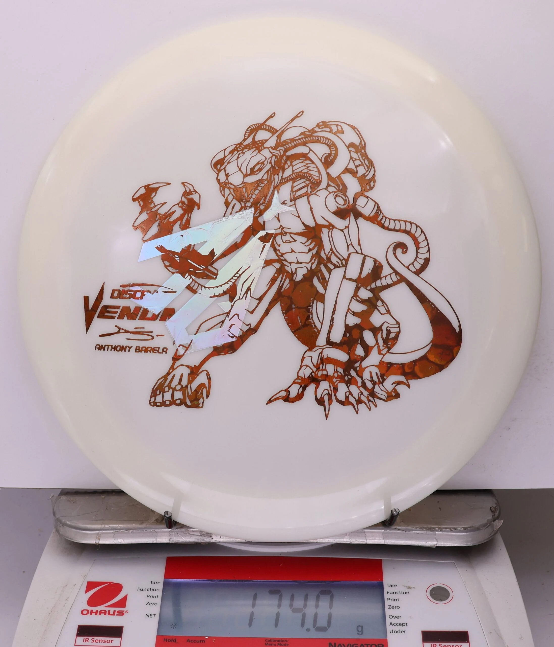 1041143 X-Out ESP Glow Venom, Anthony Barela - #418 White, 174