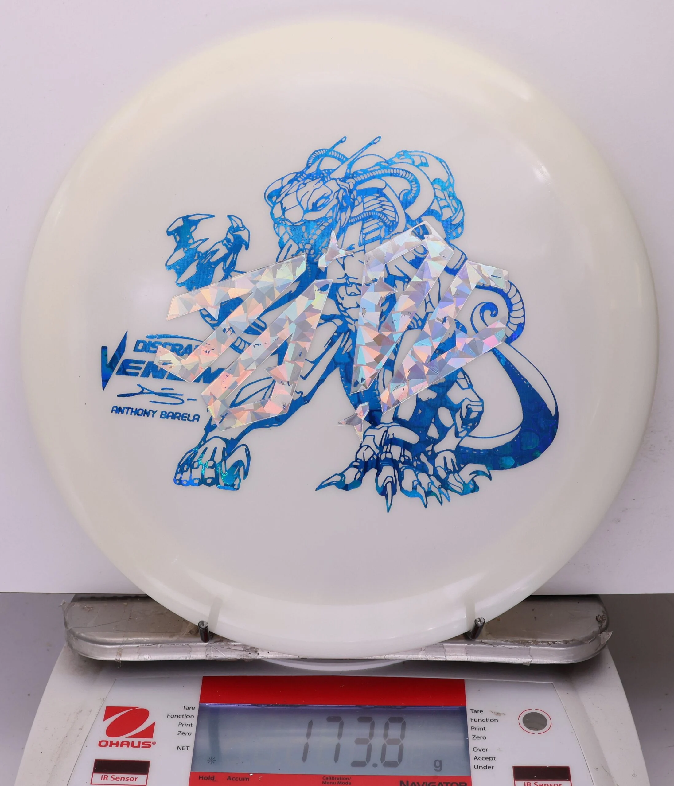 1041147 X-Out ESP Glow Venom, Anthony Barela - #422 White, 174
